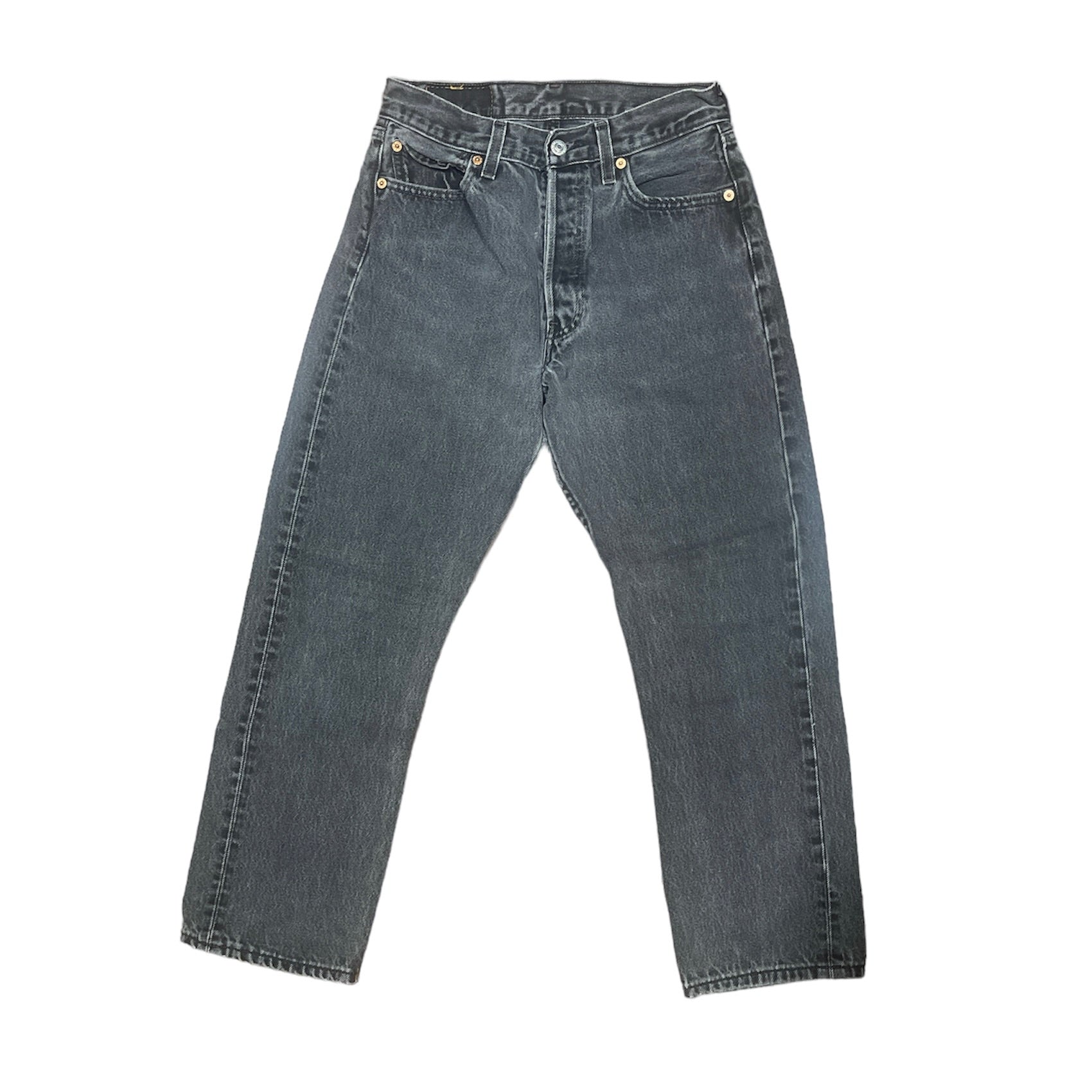 Vintage Levis 501 Grey Jeans (W29/L30)(W)