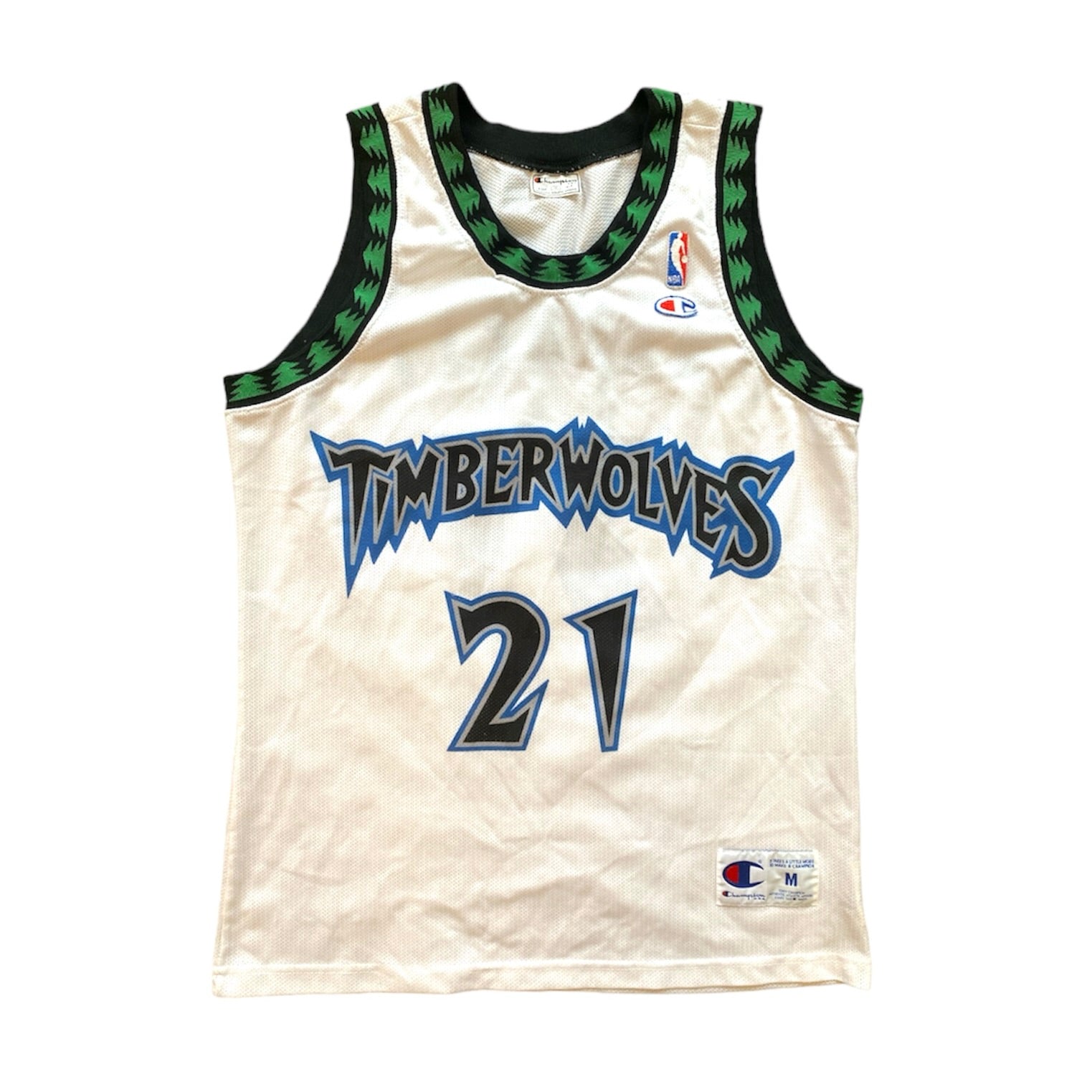 Champion Minnesota Timberwolves Garnett 1996/1997 Basketball Jersey