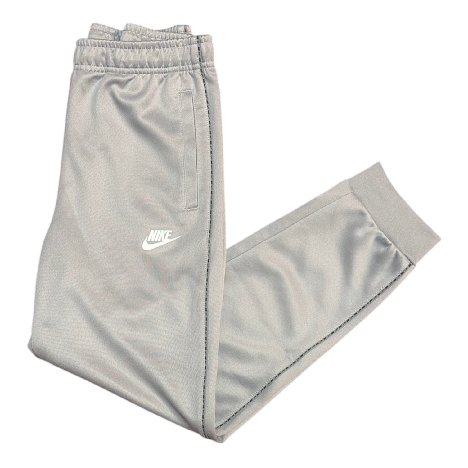 Nike Sportswear Tape Poly Grey Track Pants (Youth)
