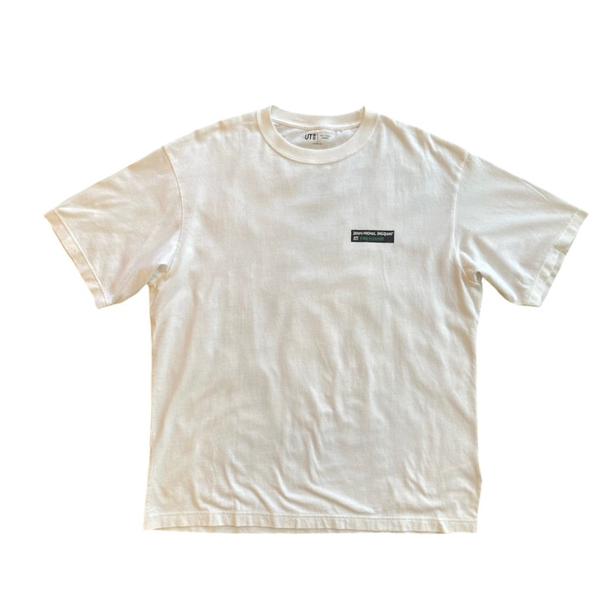 Uniqlo UT Jean Michel Basquiat King Pleasure Print White Tshirt
