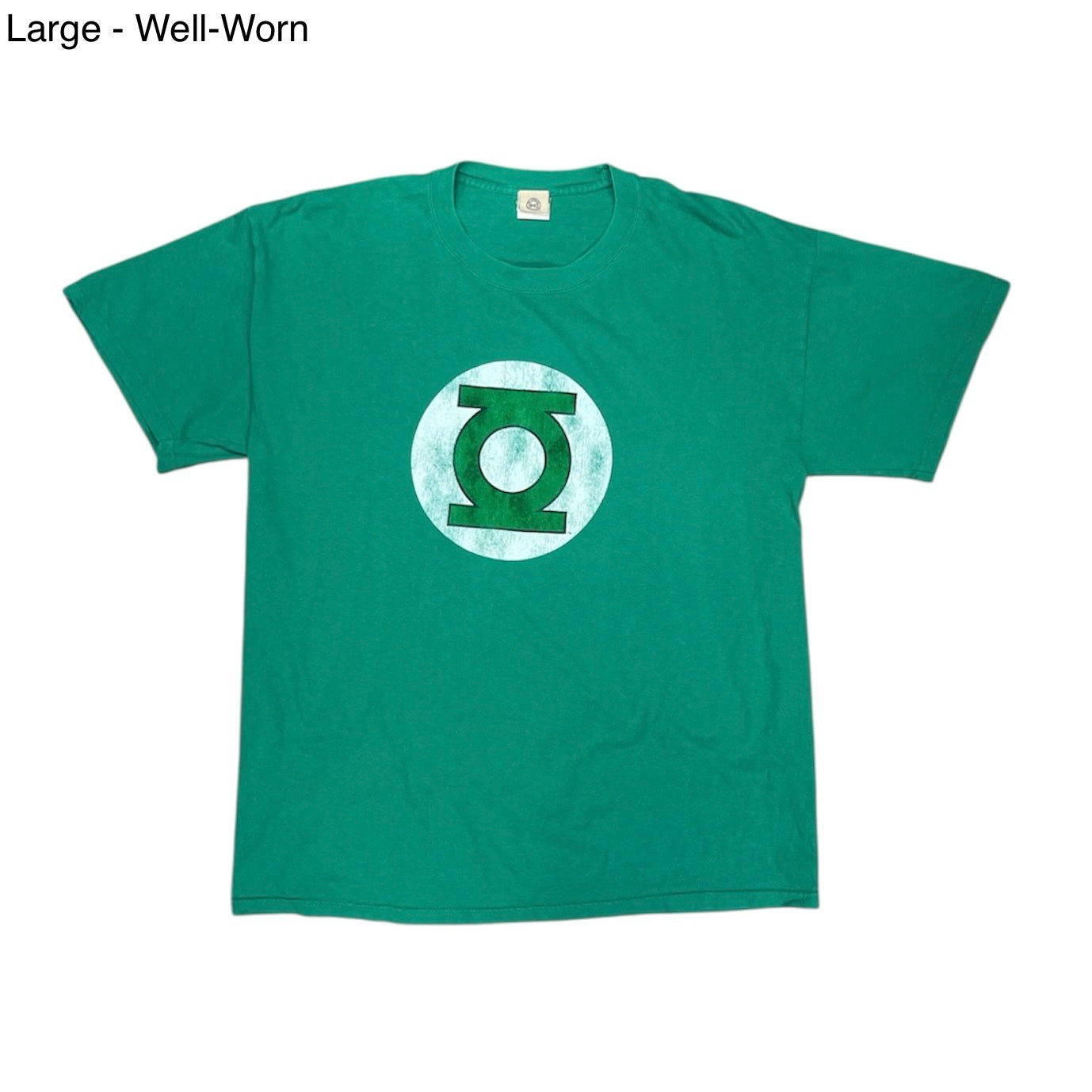 DC Comics Green Lantern Green White S07 Tshirt