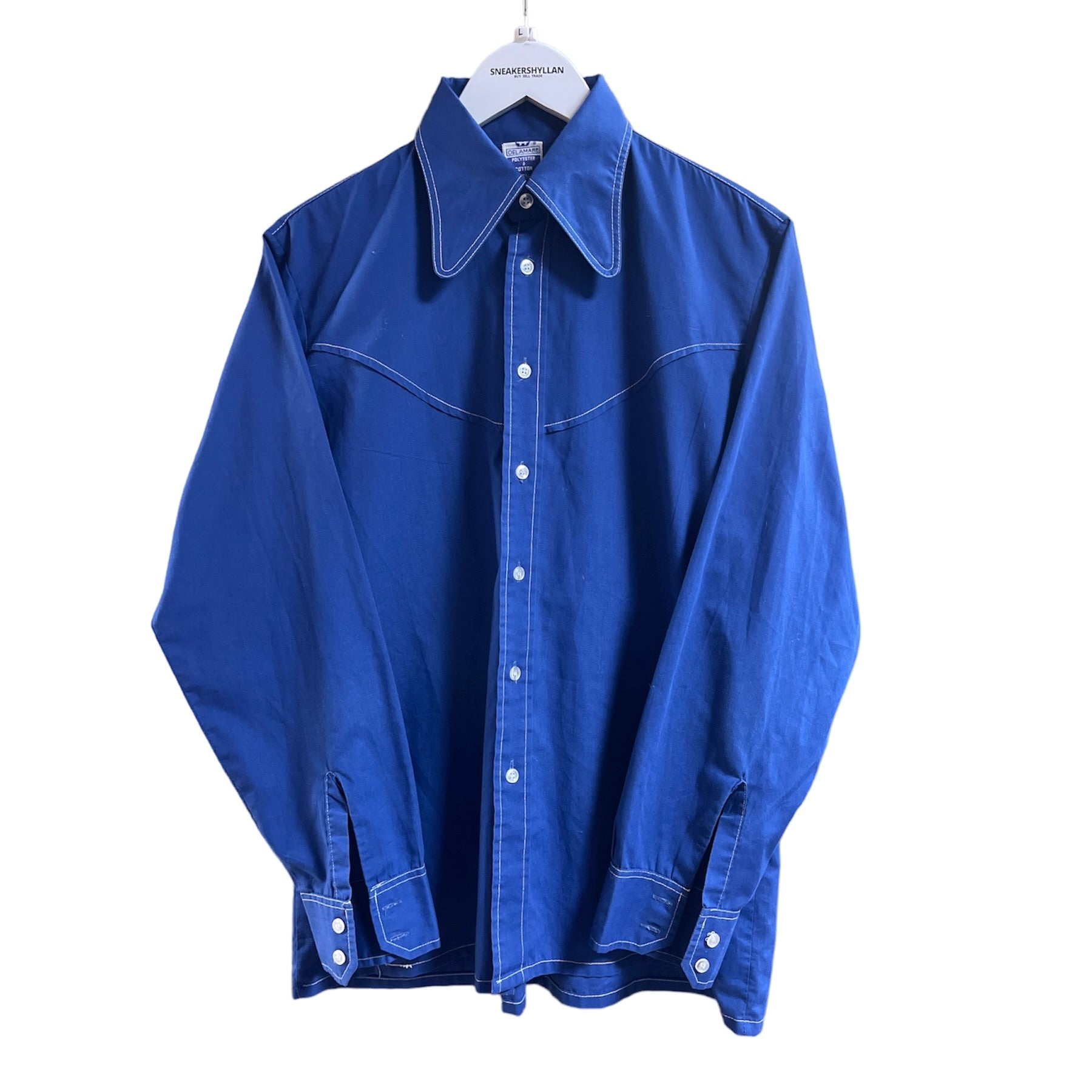 Vintage Delamare Blue Shirt