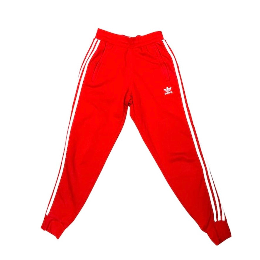 Adidas Red White Track Pants