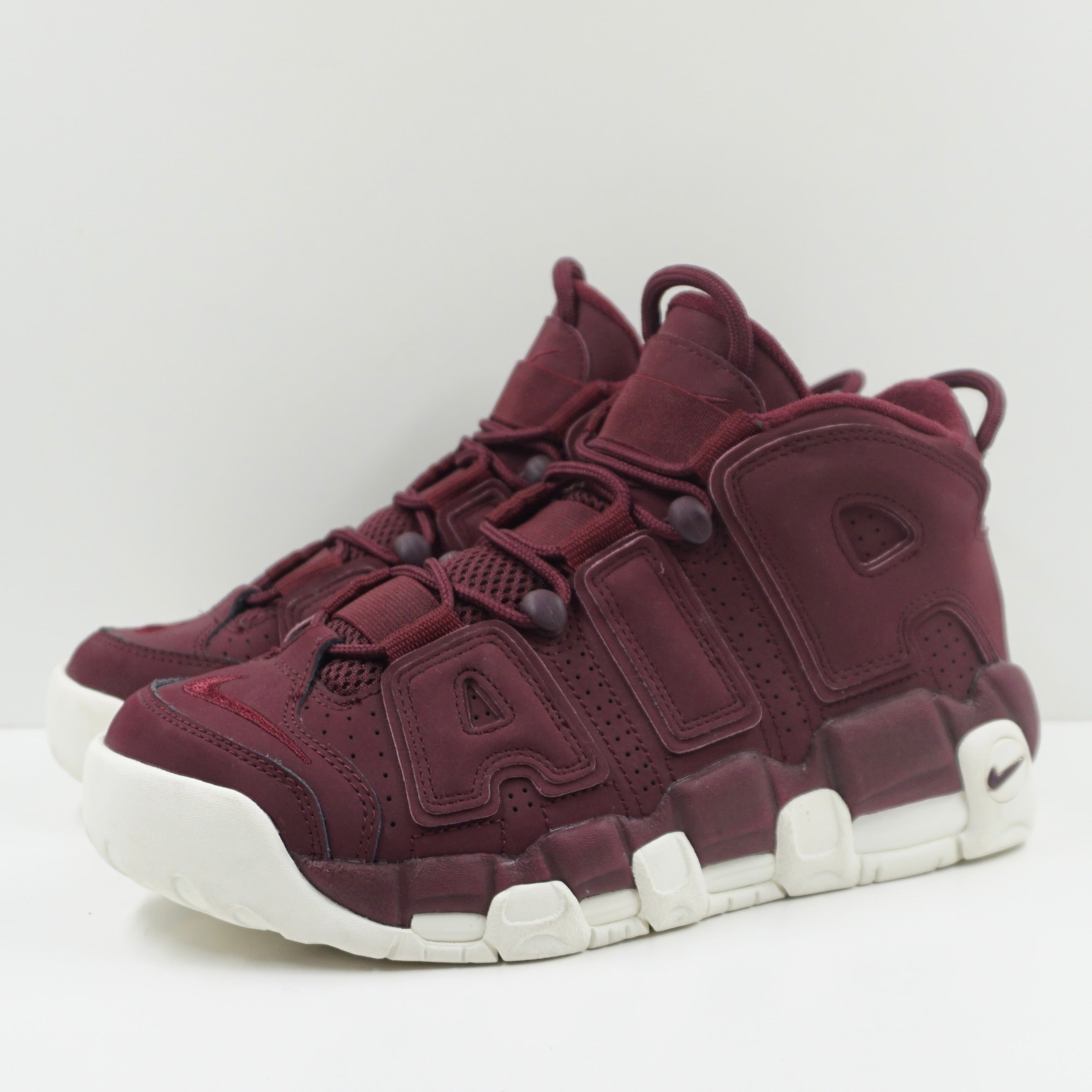 Nike air more uptempo night maroon best sale