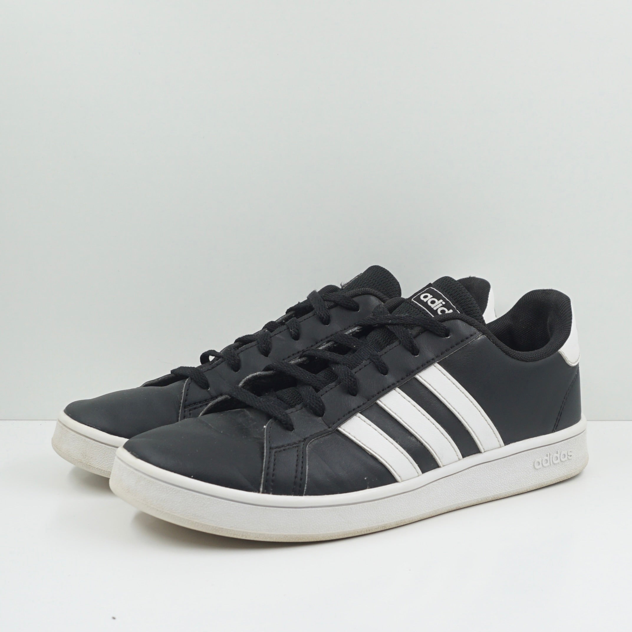 adidas gazelle silver green womens adidas Grand Court TD Lifestyle Court Casual Shoes Core Black / Cloud White  / Core Black – Heppo.com main image 0