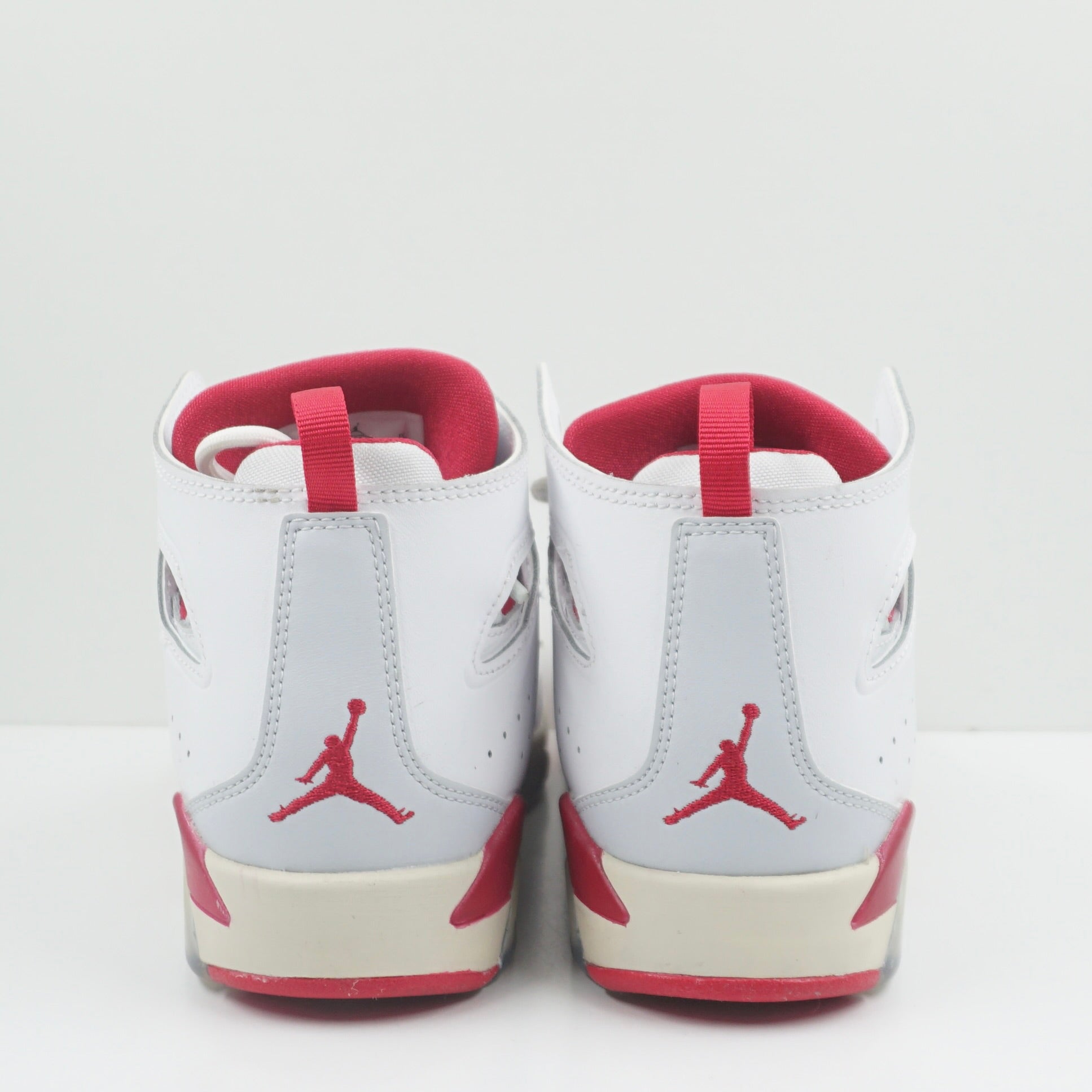 Jordan Flight Club 91 White Pure Platinum Sail Mystic Hibiscus (GS)