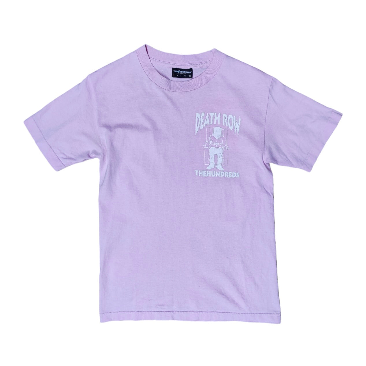 The Hundreds Pink Death Row Records Tshirt