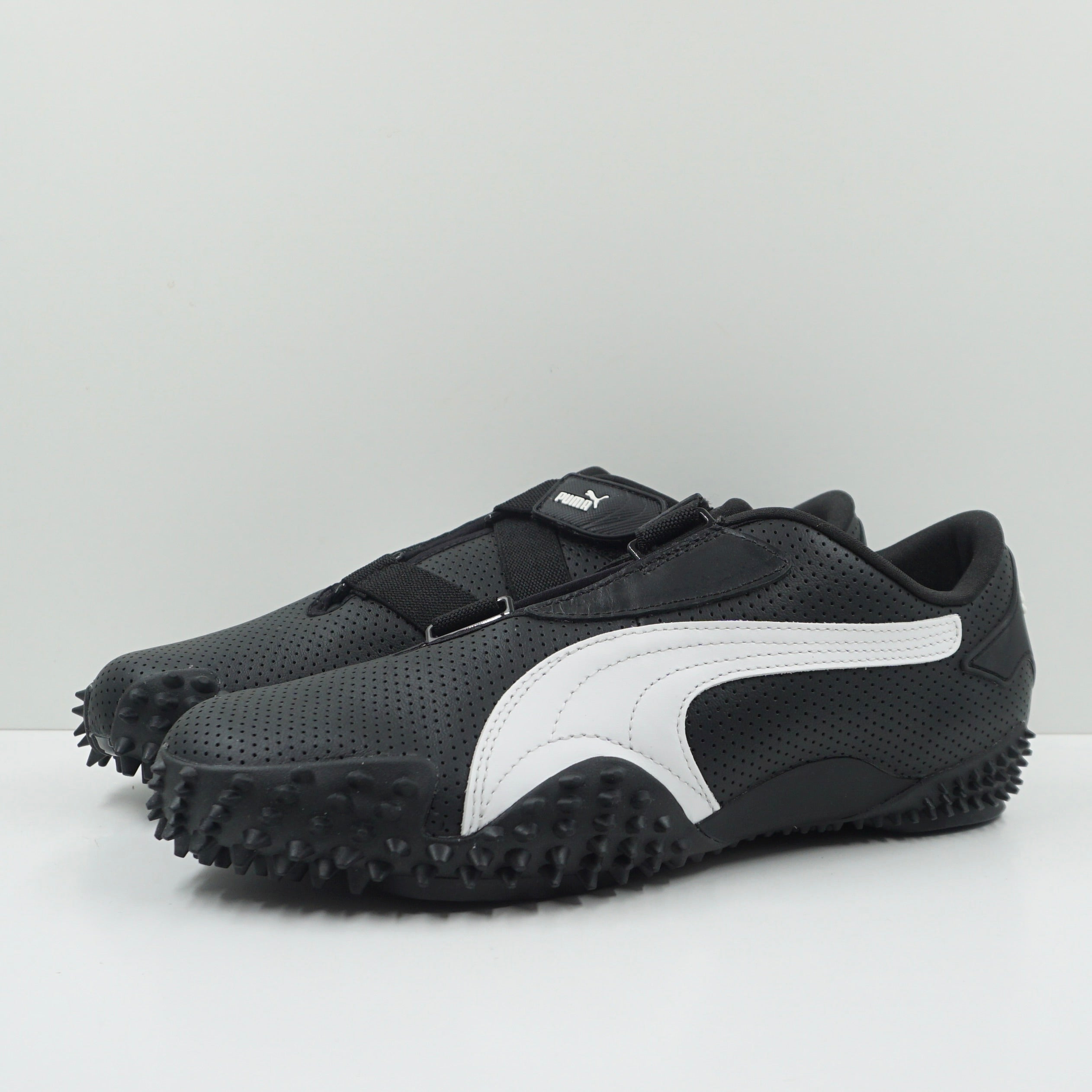 Puma Mostro Perforated Leather Black White