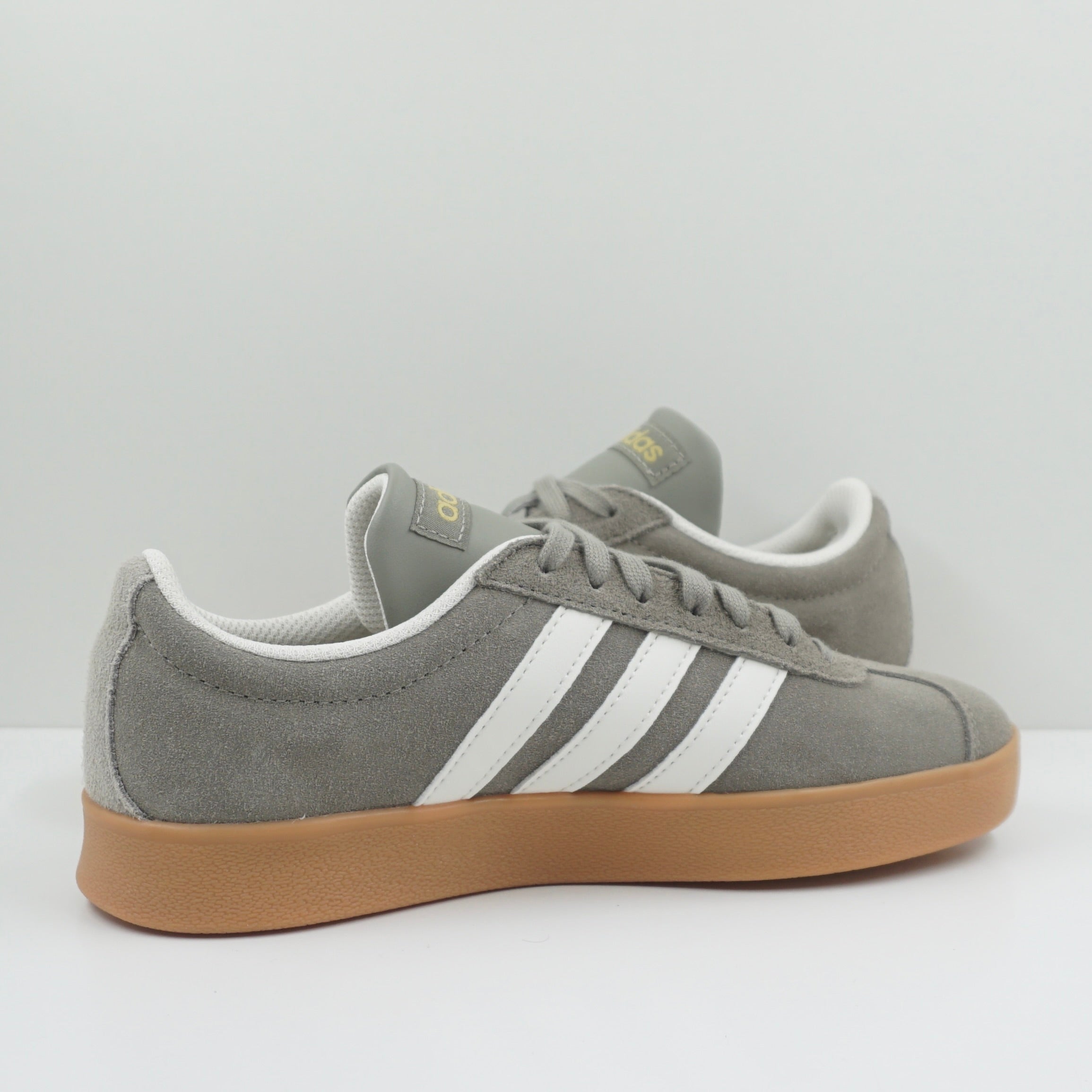 Adidas VL Court 2.0 Silver Pebble Off White Gold Metallic