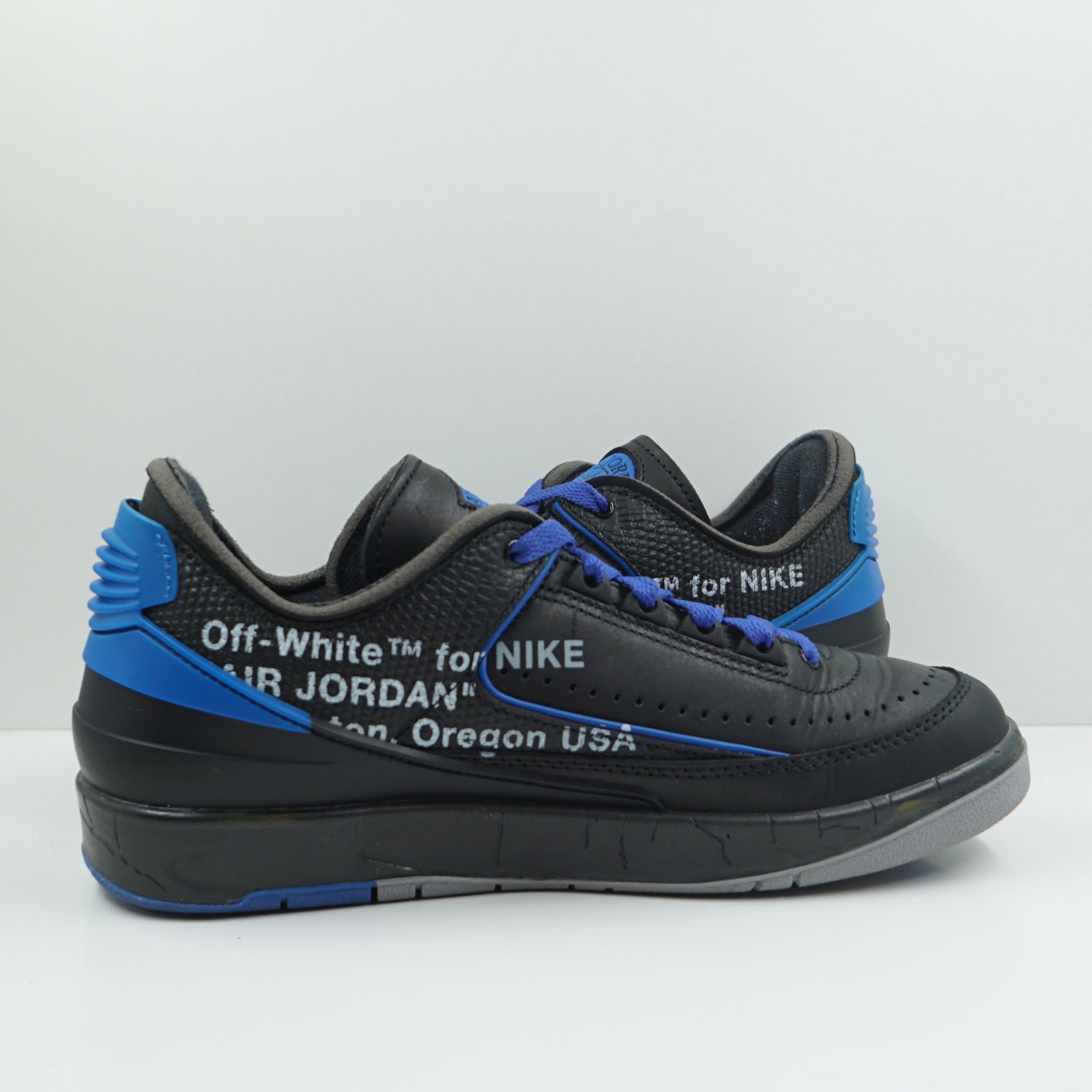 Jordan 2 Retro Low SP Off-White Black Blue