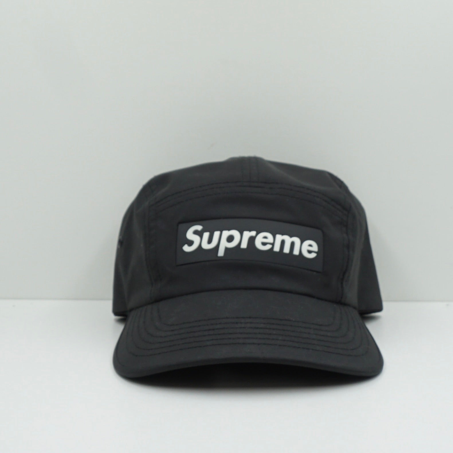 Supreme buy - Peach Checkered Box Logo 5 Panel Hat