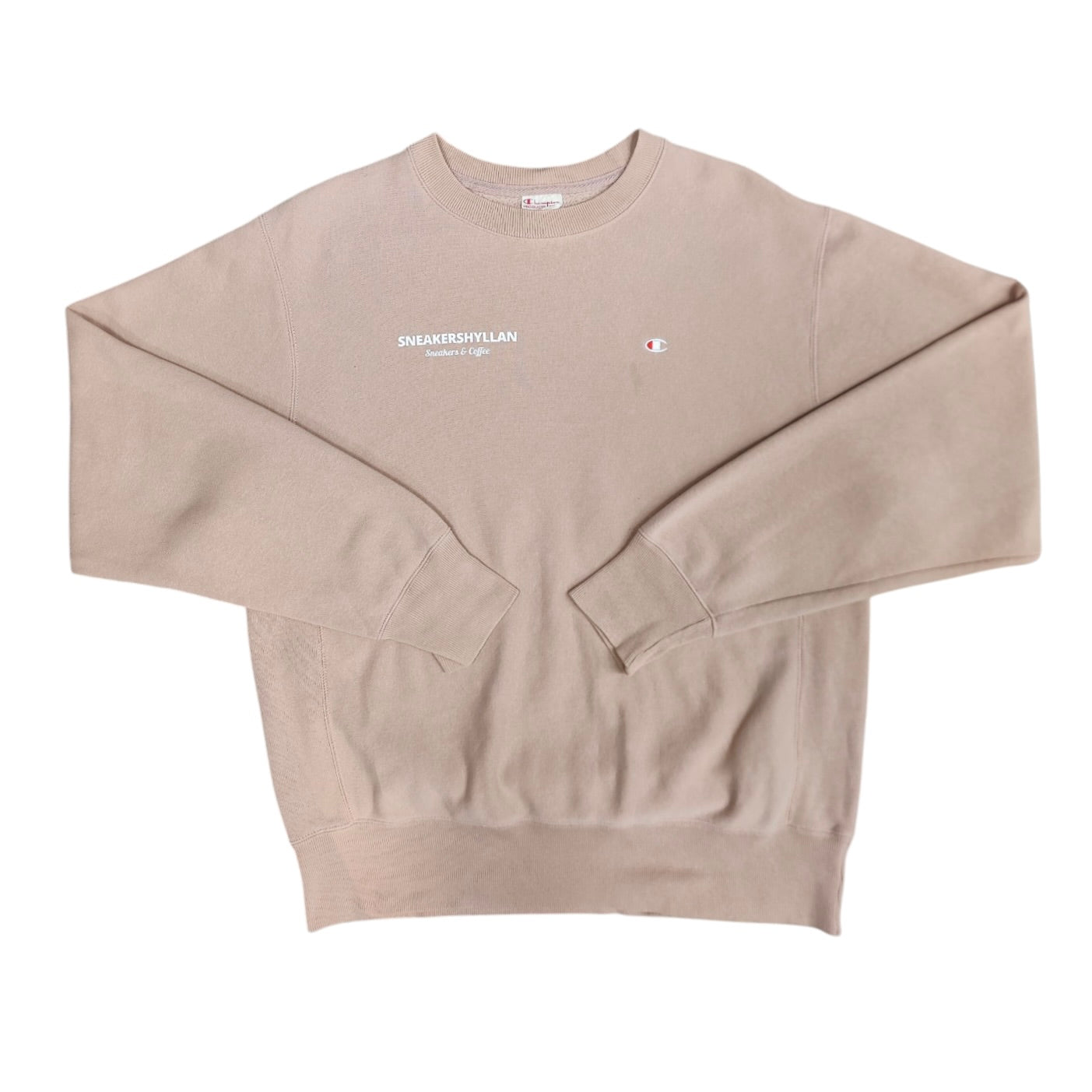 Sneakershyllan Champion Reverse Weave Reworked Pink Sweatshirt