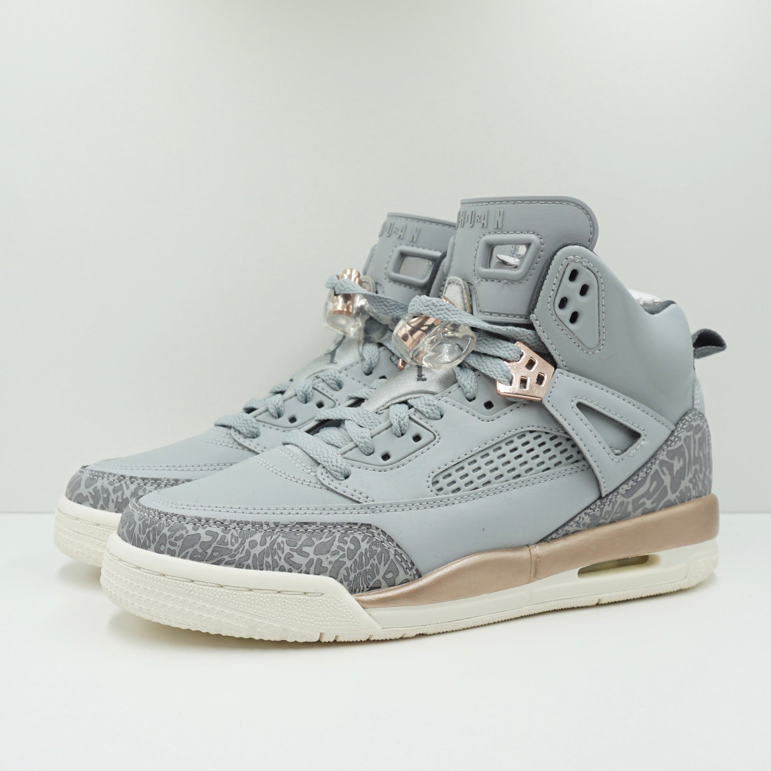 Jordan Spizike Wolf Grey Metallic Red Bronze (GS)