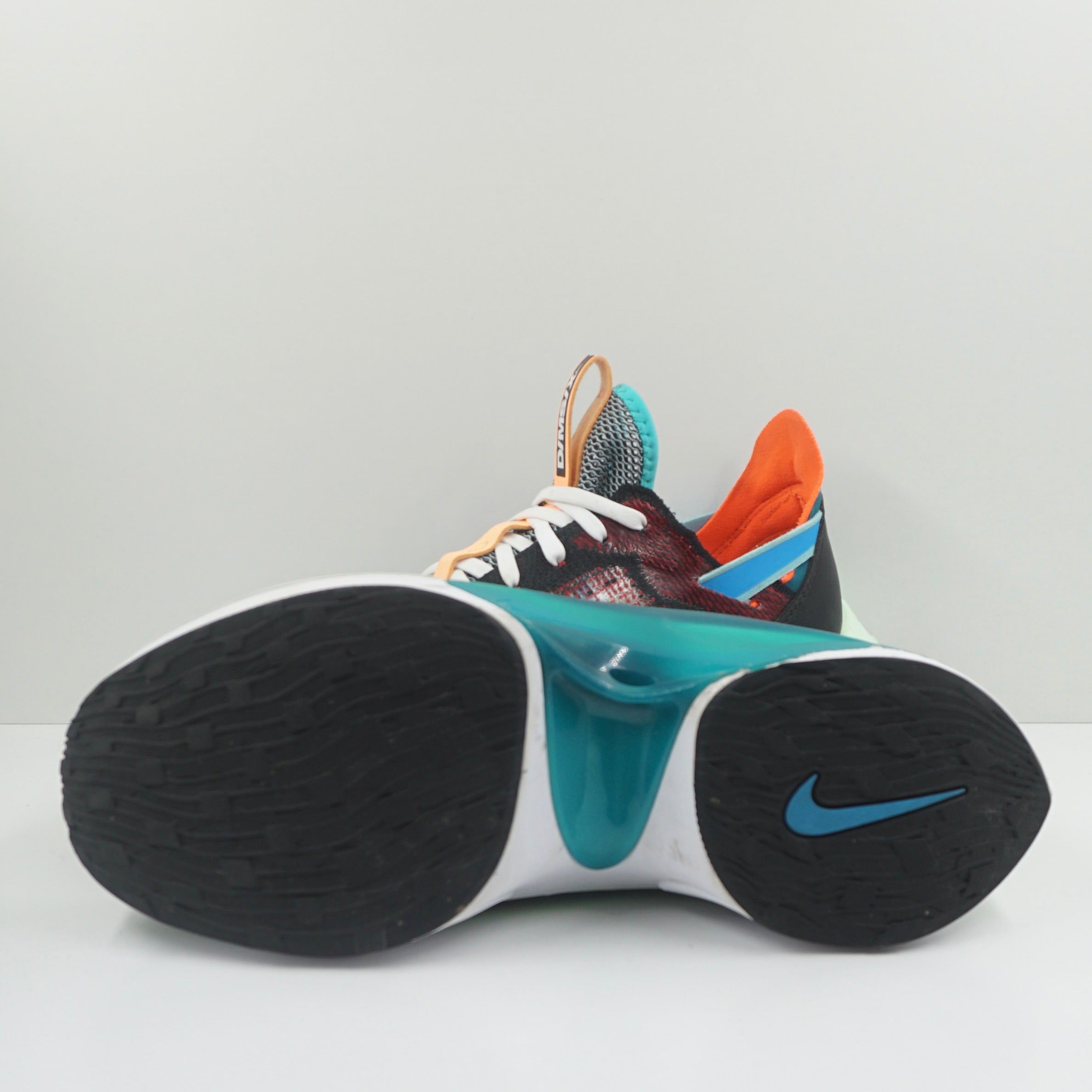 Nike Dmnsix N110 Flyknit Black Blue Hero University Red