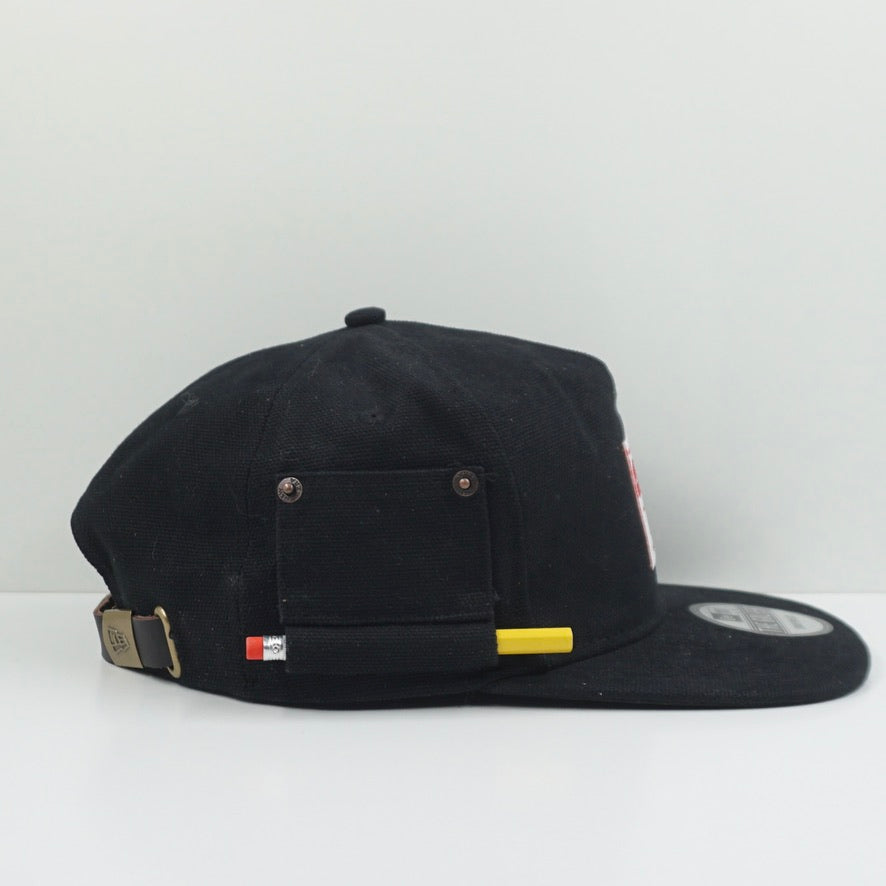 New Era The Golfer Black Adjustable Cap