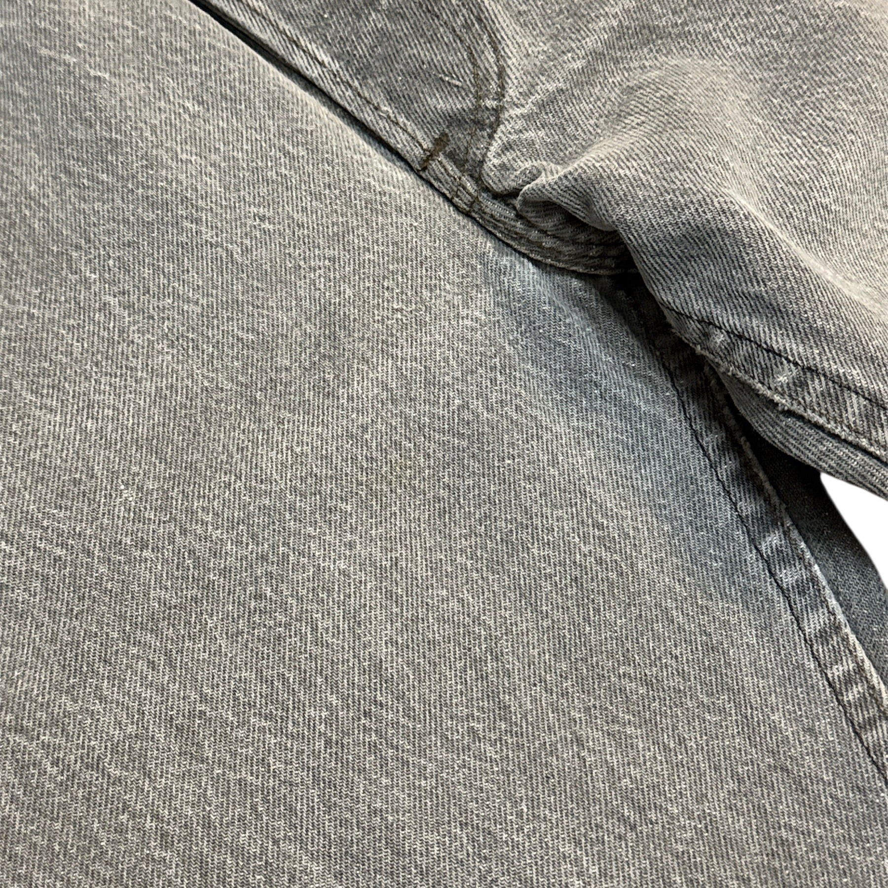 Vintage Levis 501-0658 Light Grey Jeans (W28/L30)