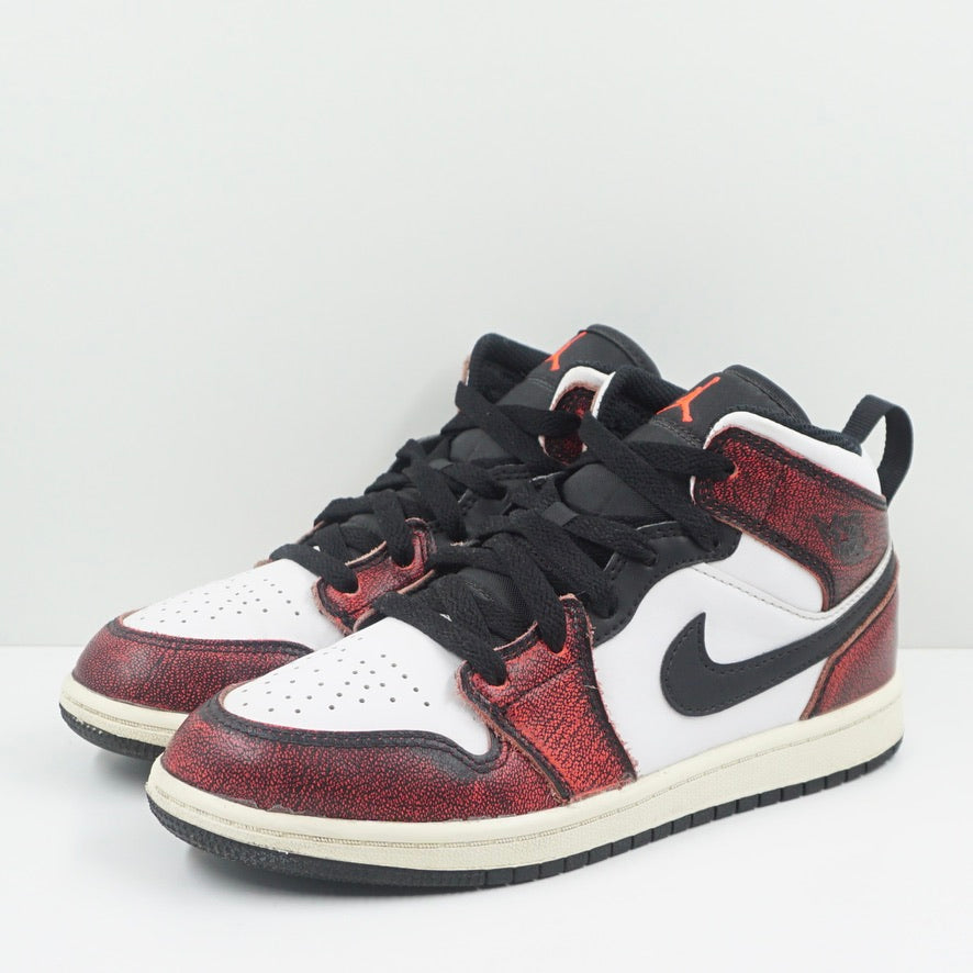 Jordan 1 Mid Wear-Away Chicago (PS)