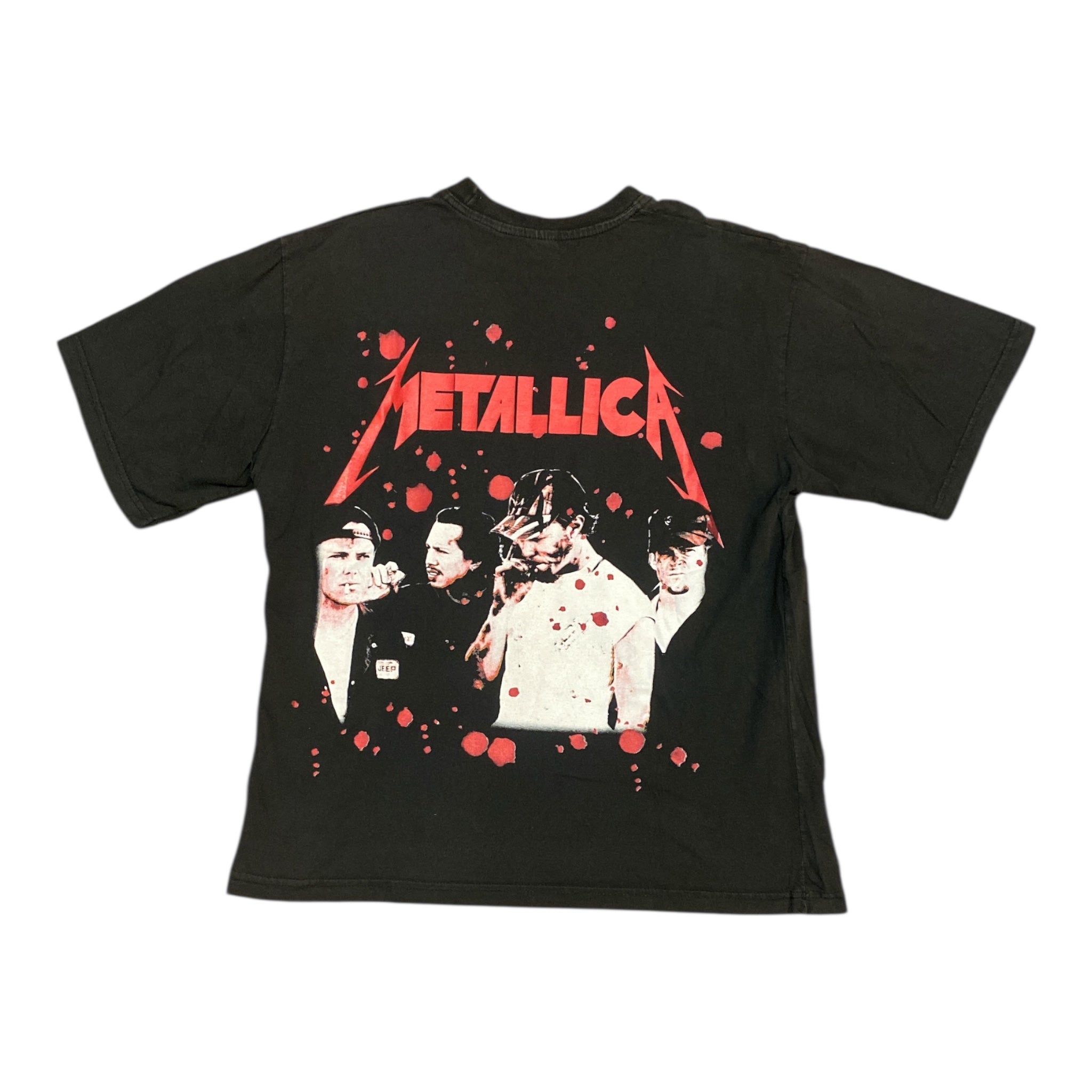 Vintage Metallica Bootleg Black Tshirt