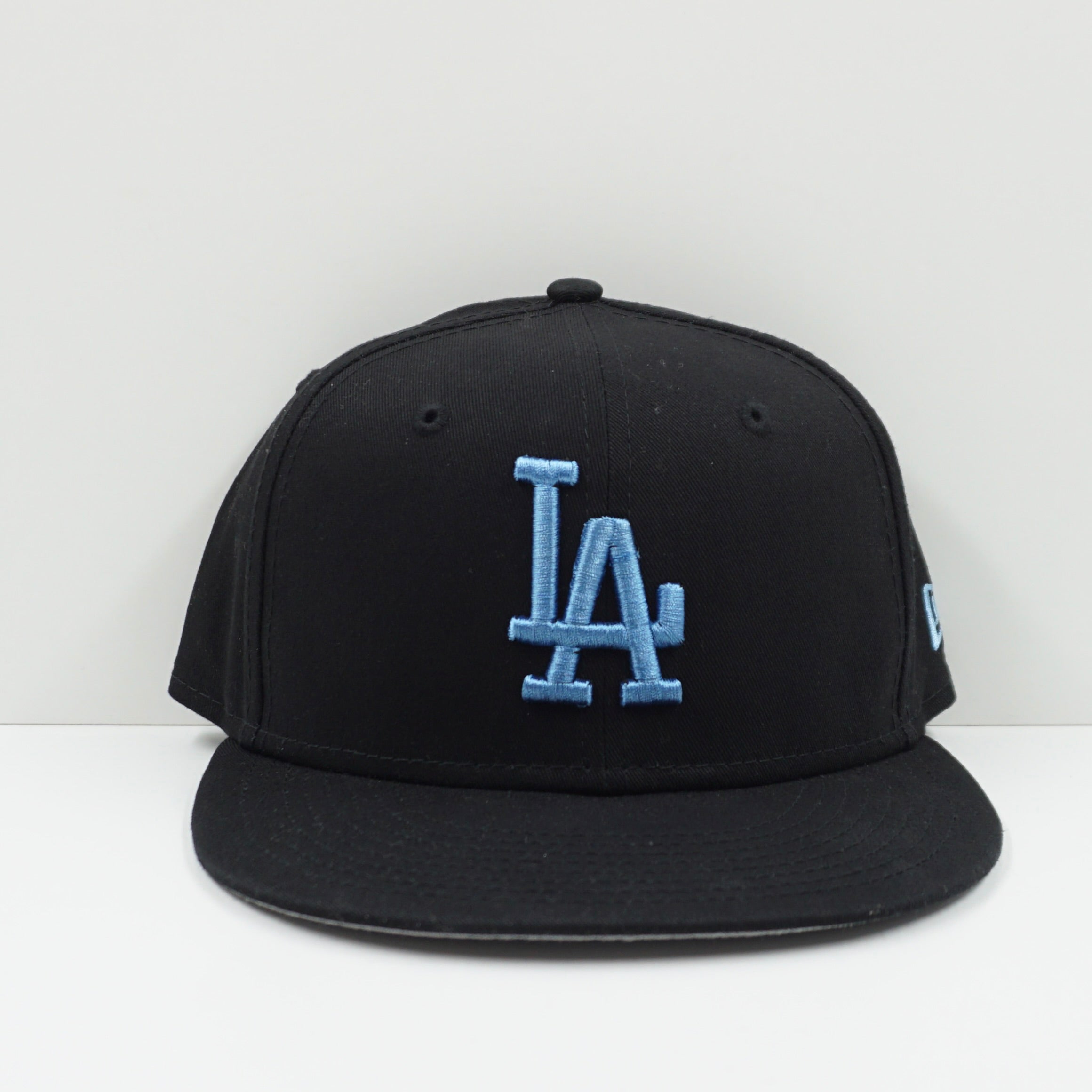 New Era Los Angeles Dodgers Black Baby Blue Fitted Cap