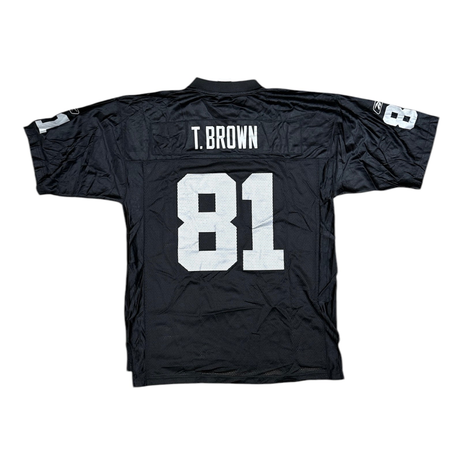 Reebok Oakland Raiders T.Brown #81 NFL Jersey