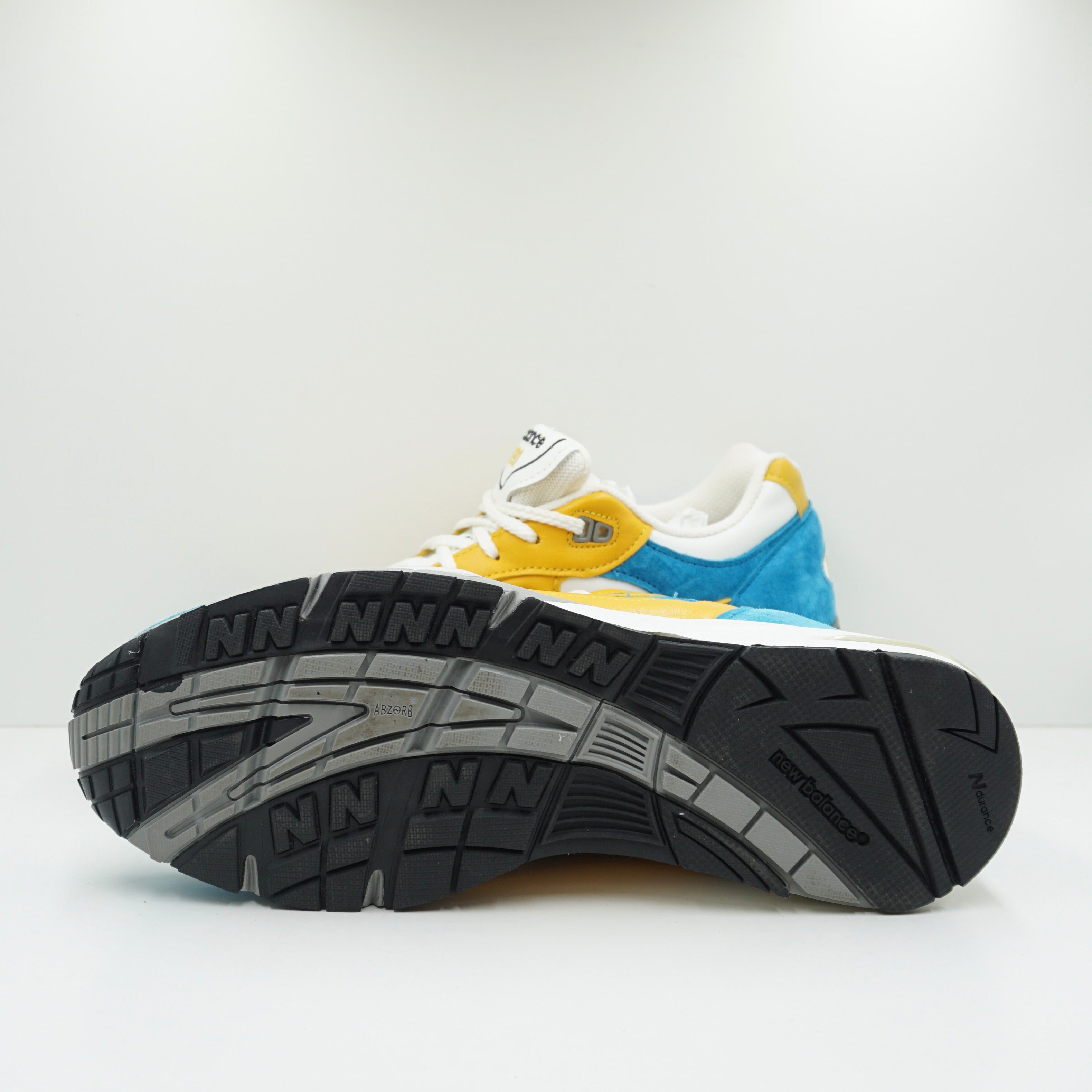 New Balance 991 MiUK Sneakersnstuff Blue Yellow