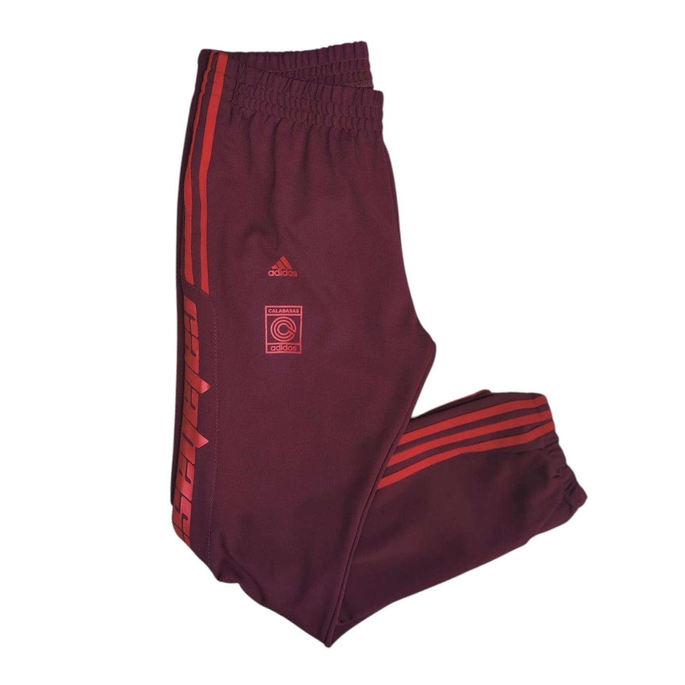 Adidas FW17 Yeezy Calabasas Maroon Track Pants