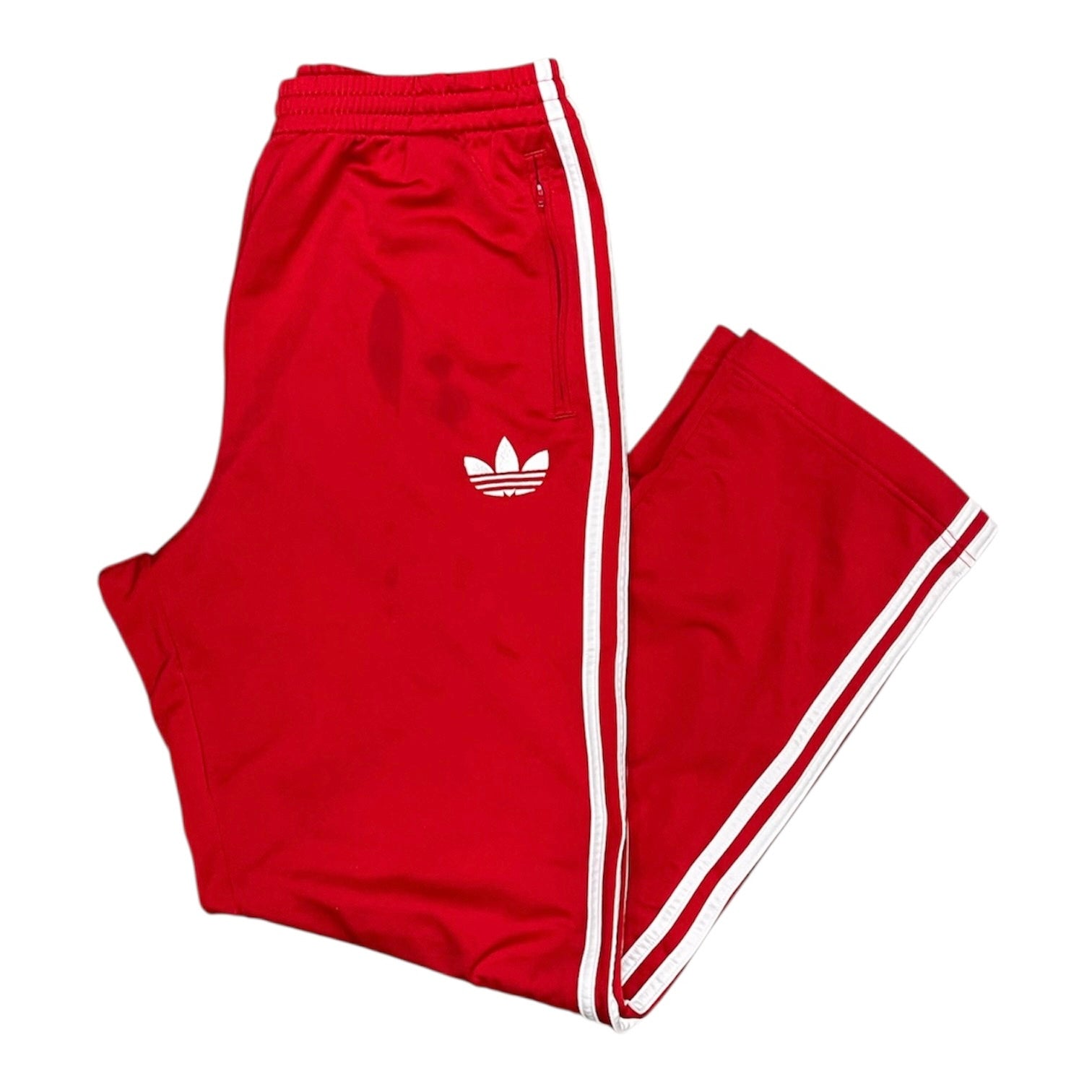 Adidas Firebird Red White Track Pants