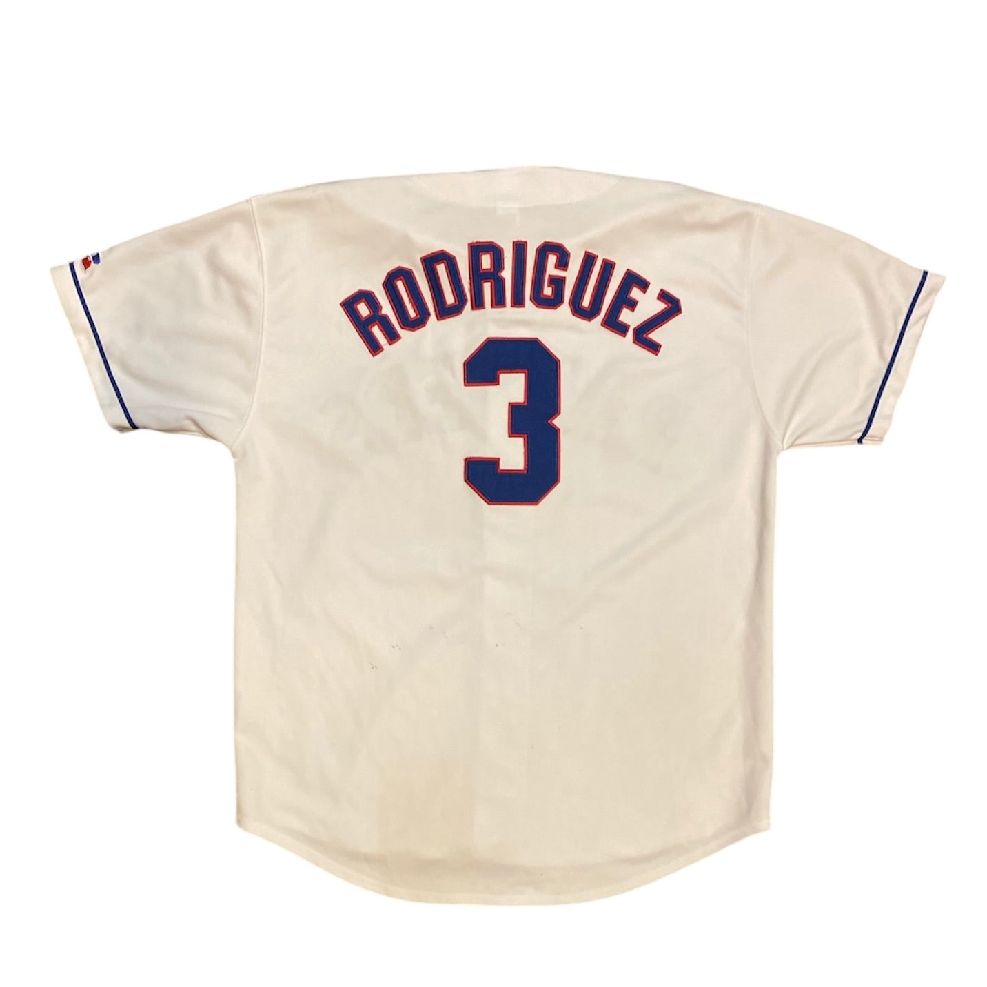 Russell Athletic Texas Rangers Rodriguez #3 Baseball Jersey