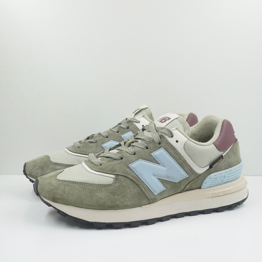 New Balance 574 Legacy Deep Olive Blue