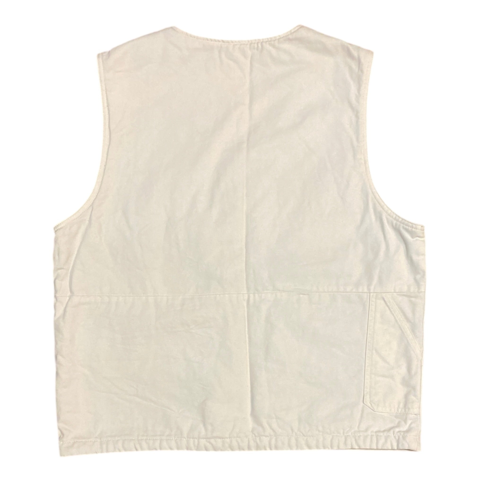 Dickies Quilted Lining White Vest