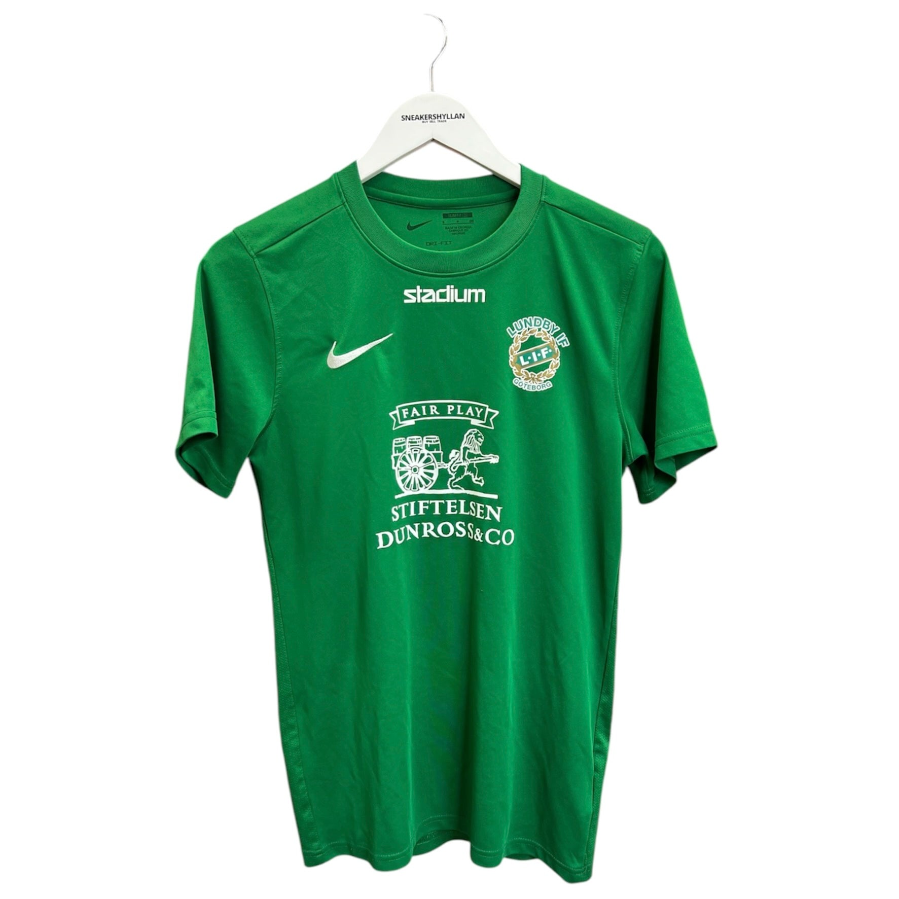 Nike Lundby IF Green Football Jersey