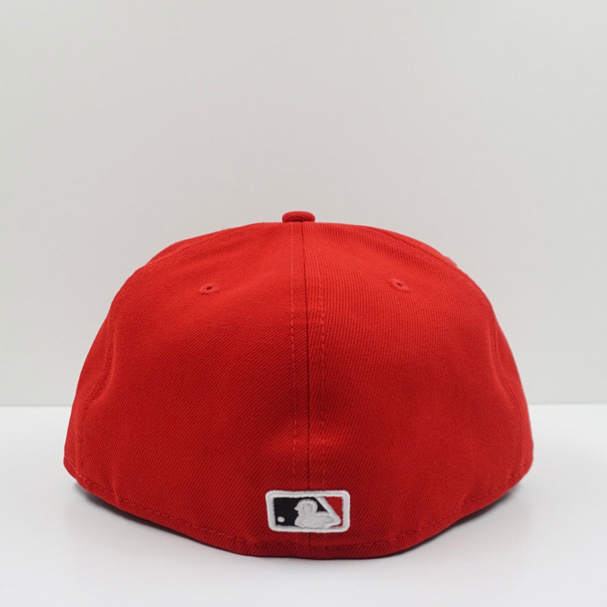 New Era Cincinnati Reds Red Fitted Cap