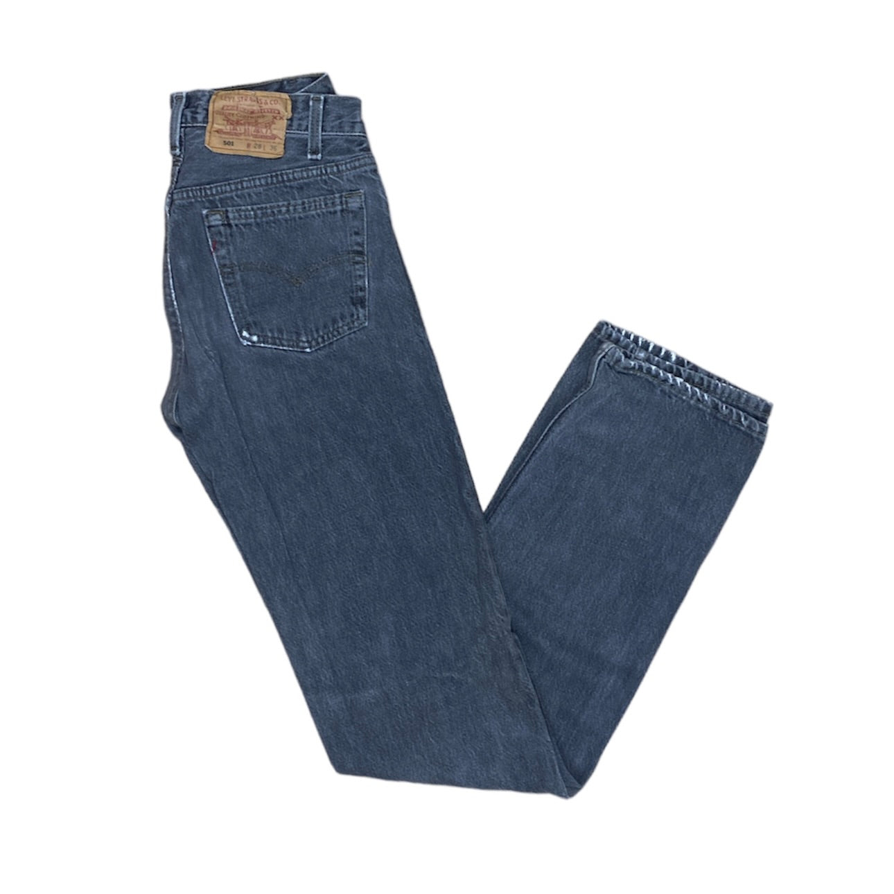 Vintage Levis 501 Vintage Grey Jeans (W28/L36)