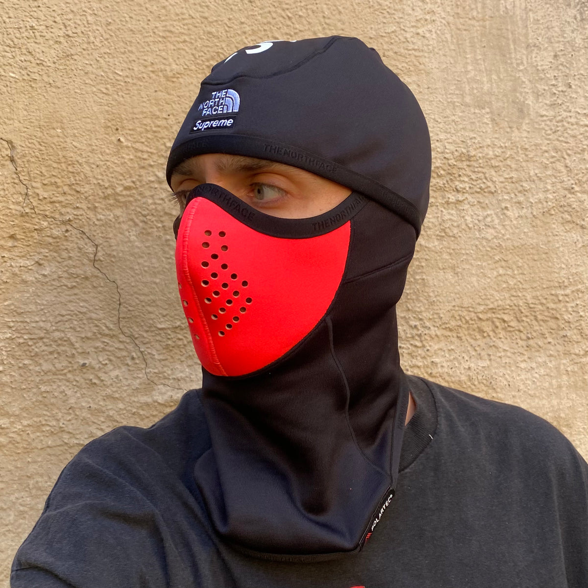 帽子 Supreme The North Face RTG Balaclava SUPREME x The North Face TNF RTG Balaclava Black RED S20