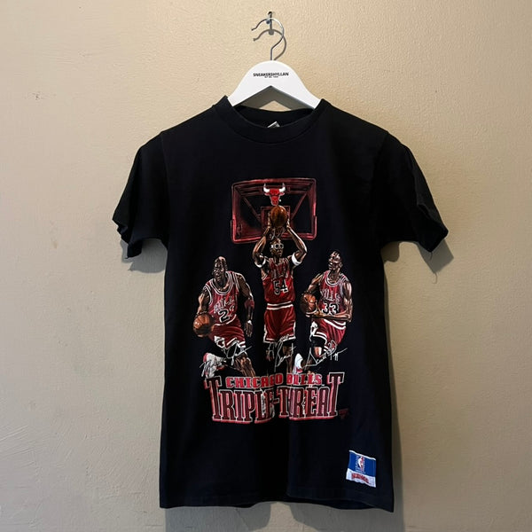 Nutmeg Mills 90s Chicago Bulls Triple Threat Tshirt