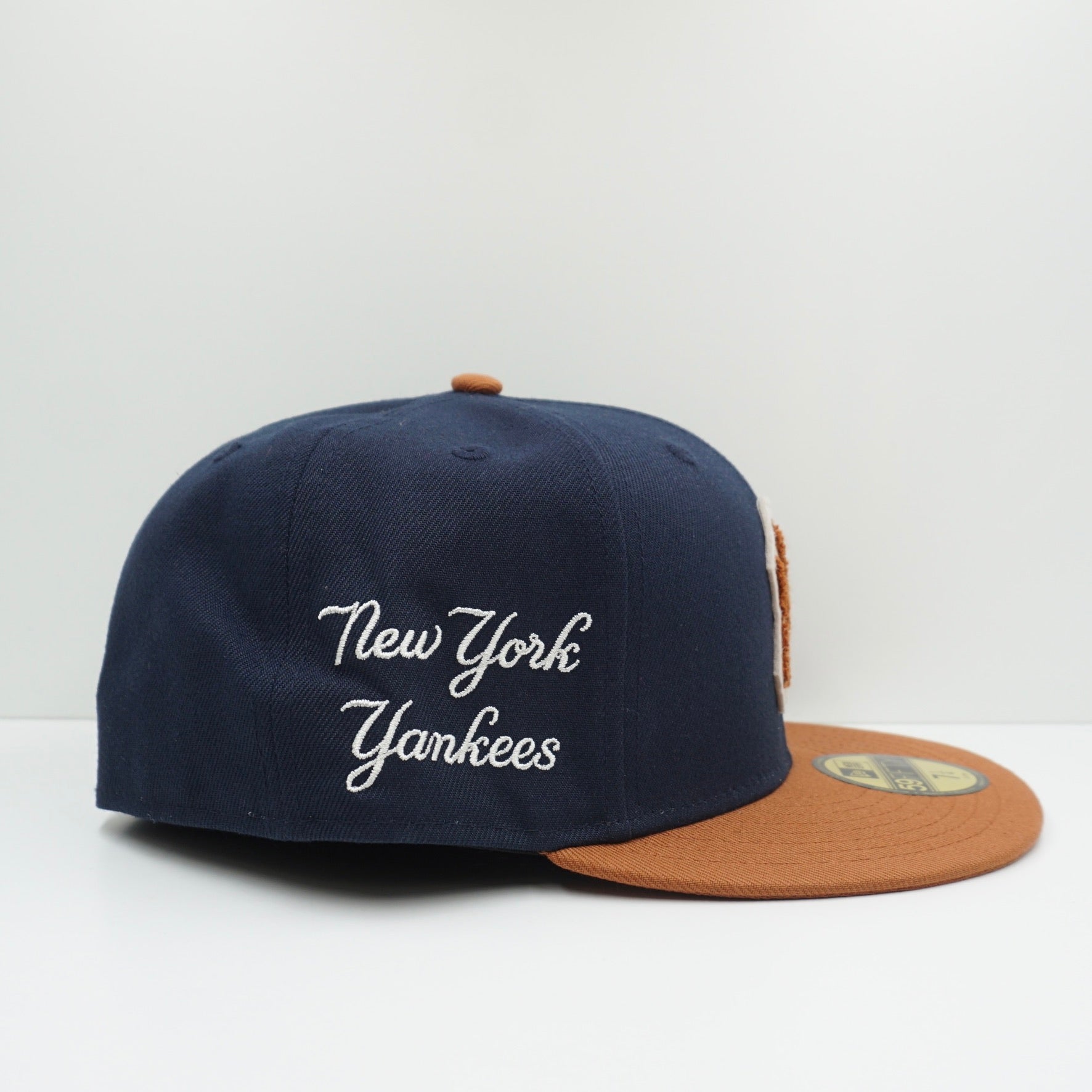 New Era New York Yankees Boucle Navy Brown Fitted Cap