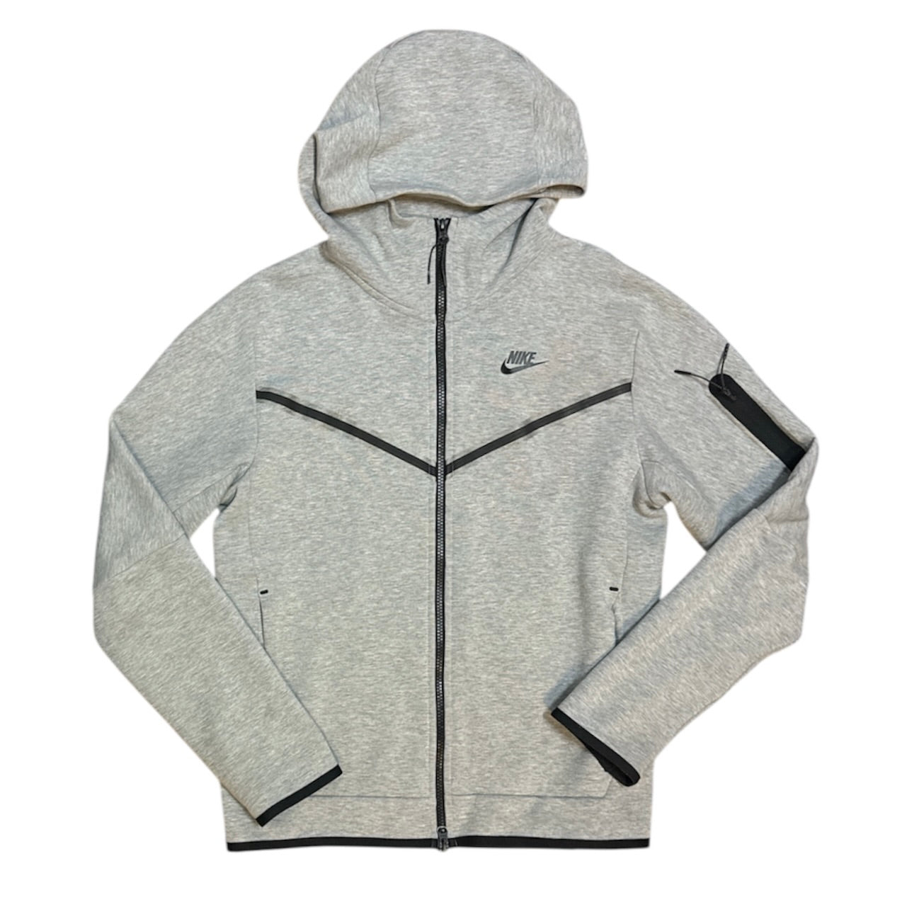 Nike Tech Fleece Grey Full Zip Hoodie