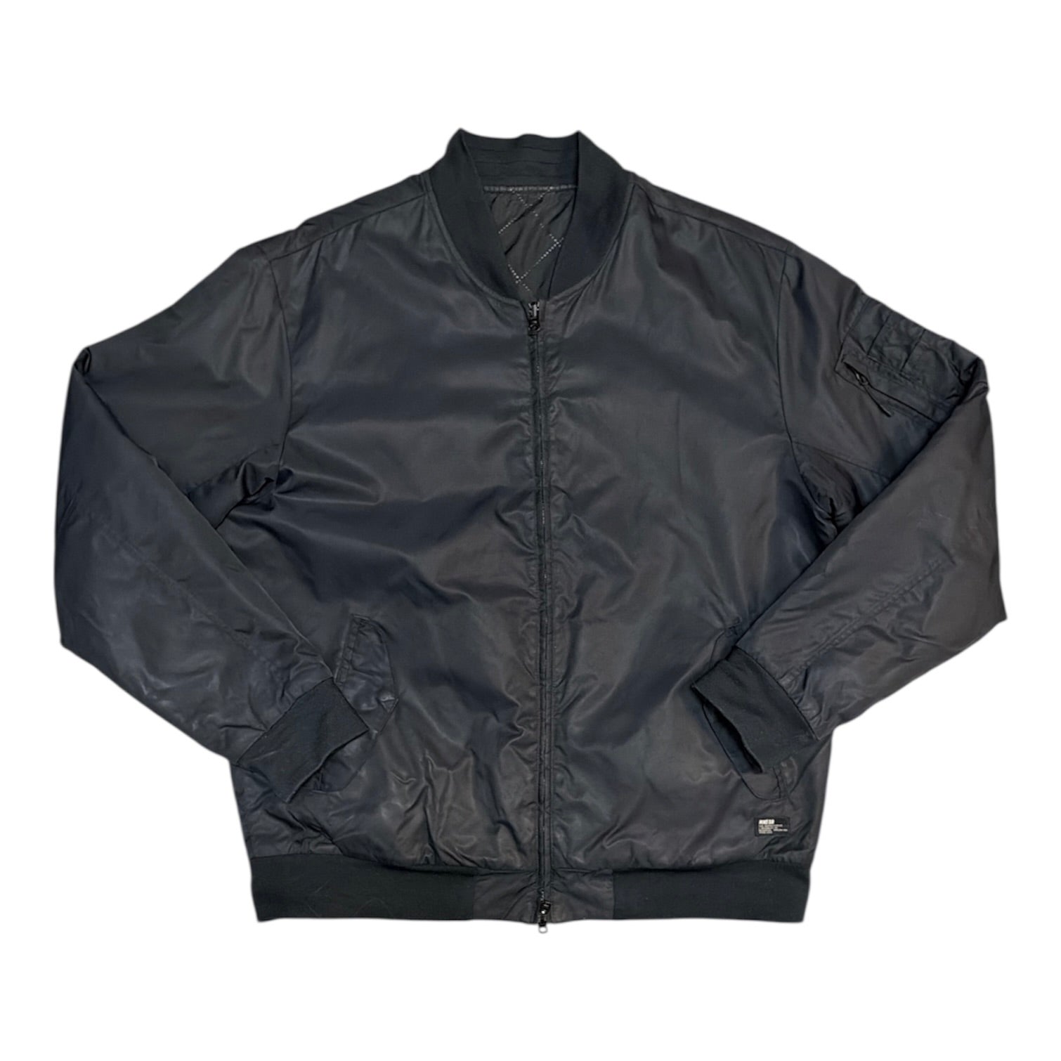 nike sb black bomber jacket