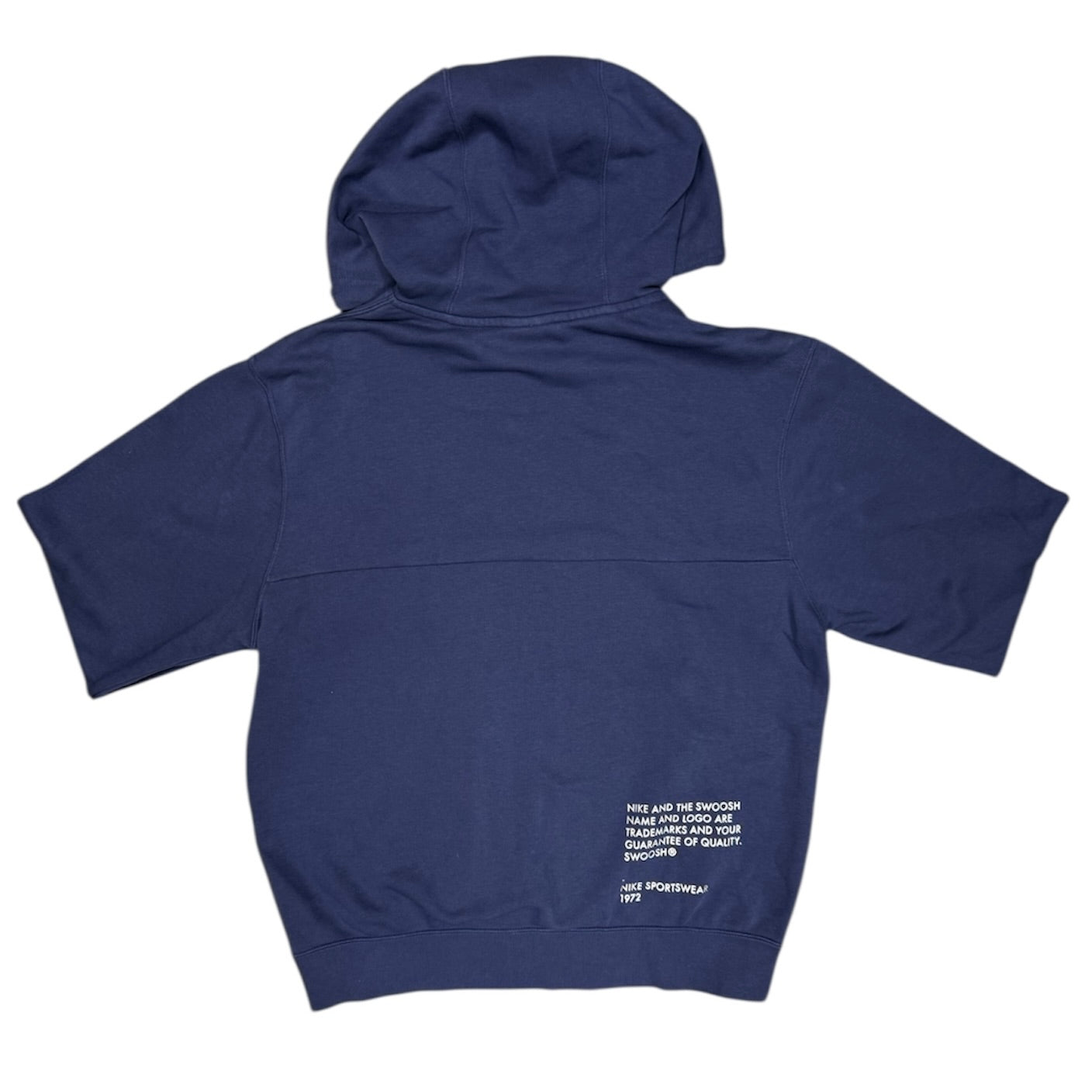 Nike Sportswear Navy Silver Swoosh Hoodie