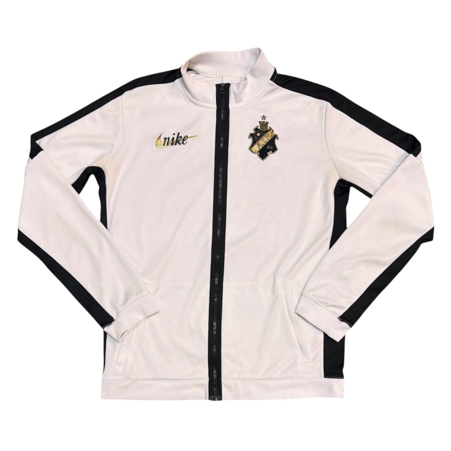 Nike AIK Stockholm DRI-Fit Football White Training Jacket (Youth)