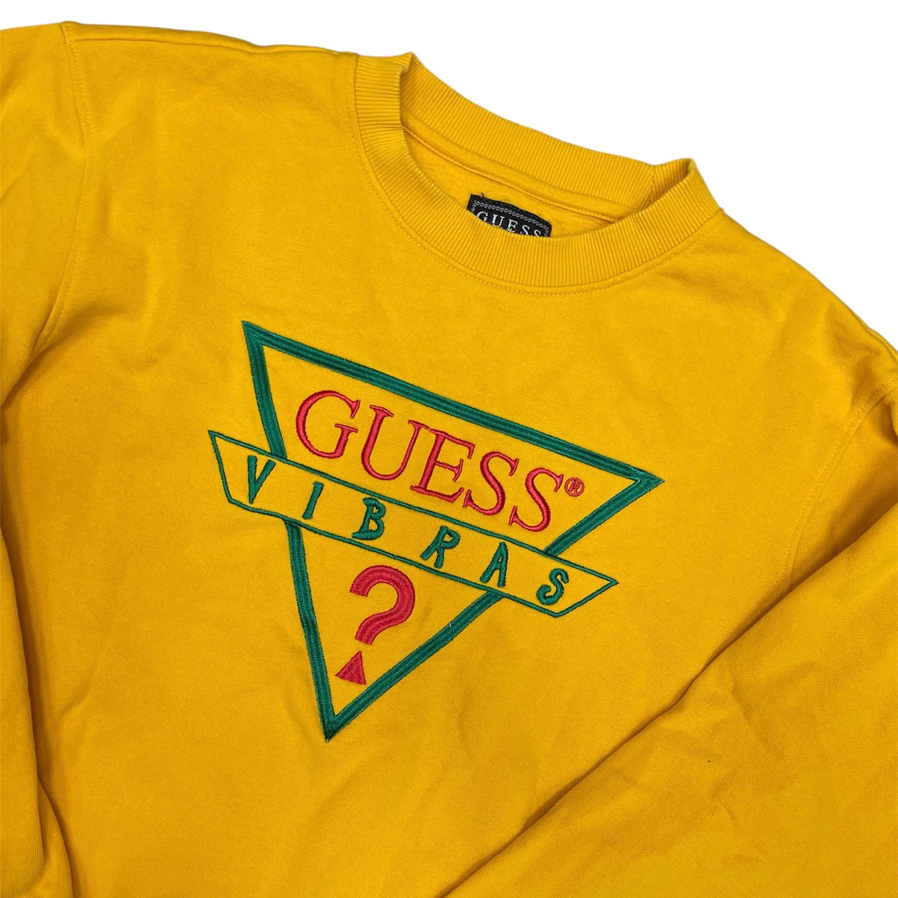 Guess J. Balvin Vibras Yellow Sweatshirt