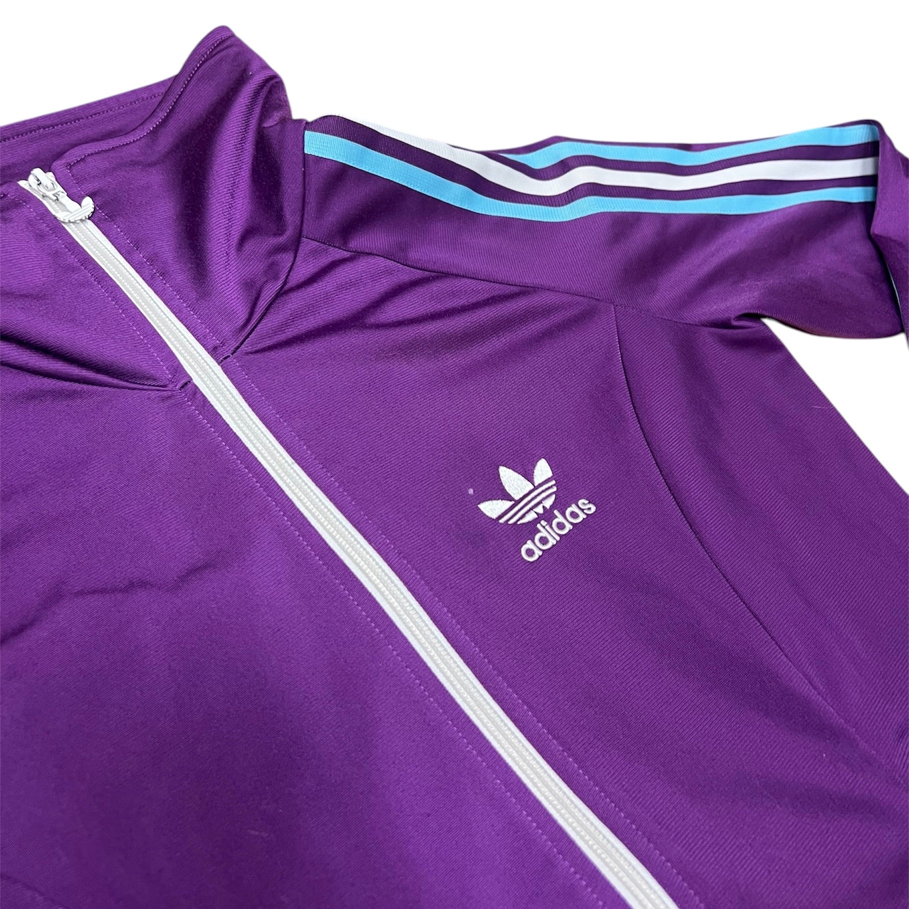 Adidas Track Top Purple Full Zip (W)