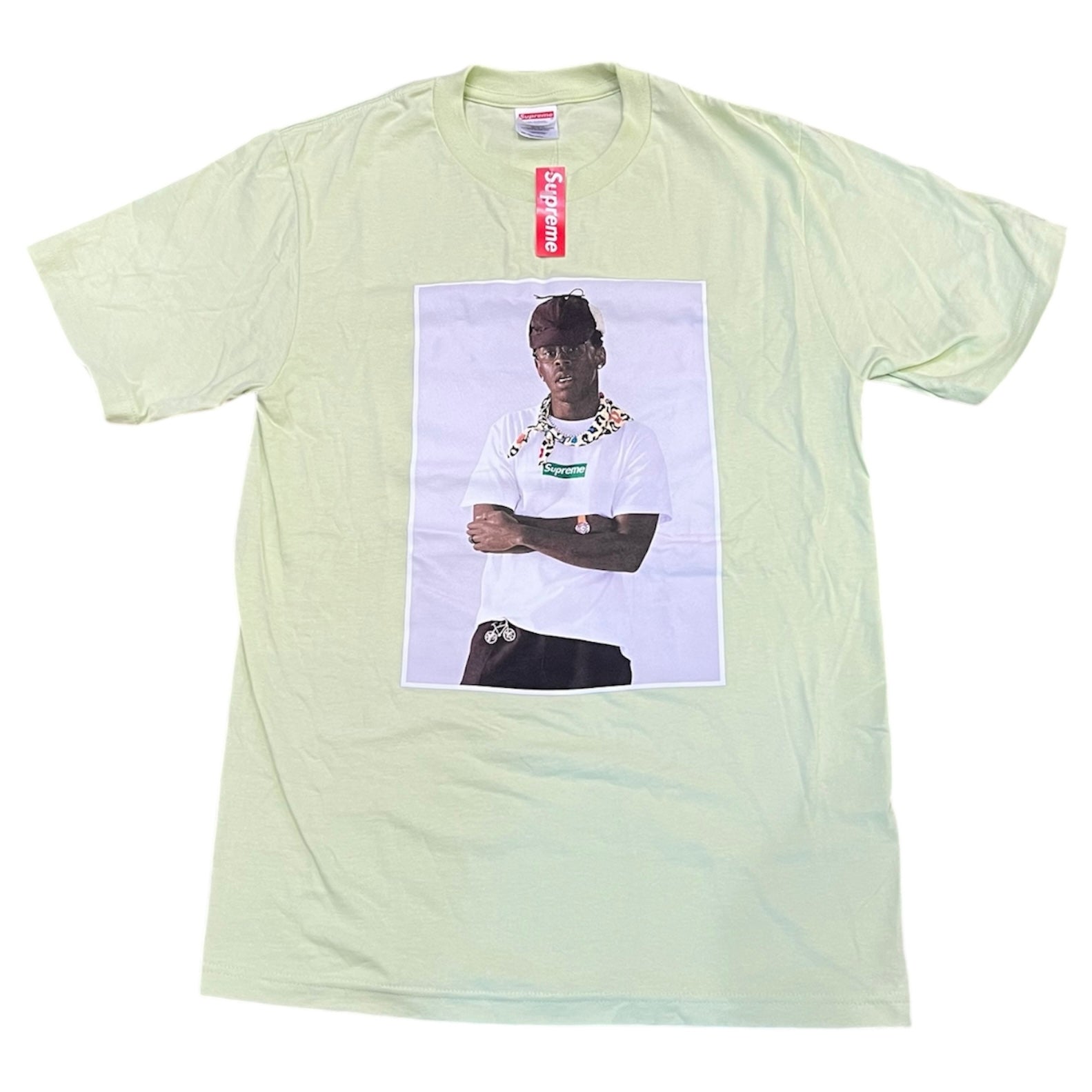 Supreme FW24 Tyler The Creator Pale Mint Tshirt