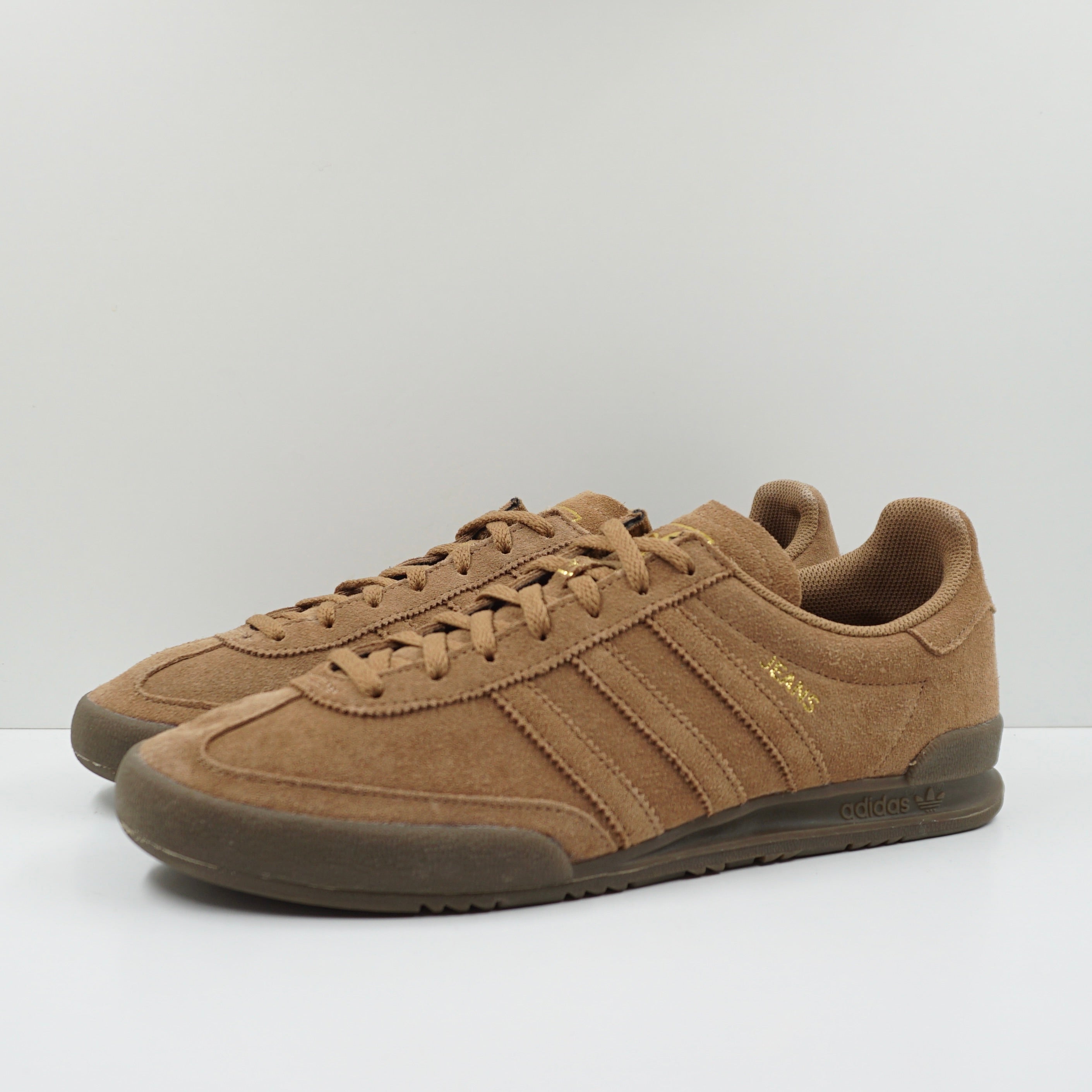 Adidas Jeans Brown Suede