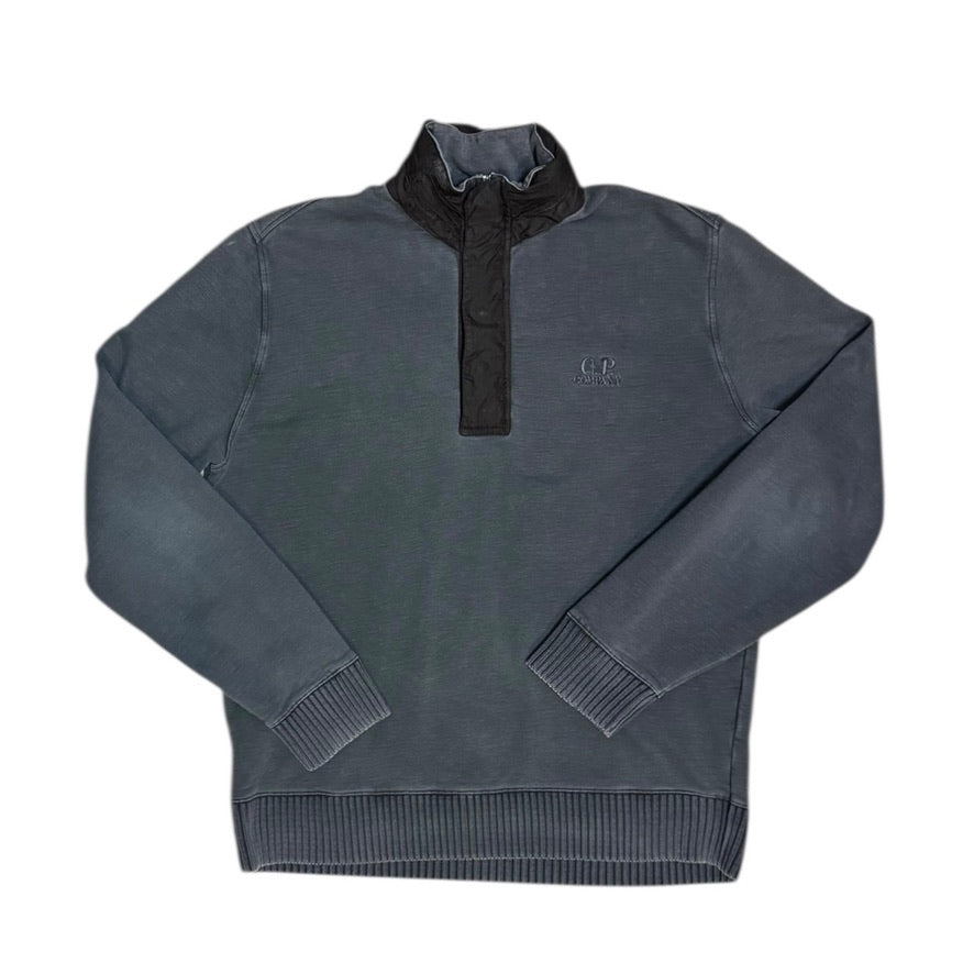 C.P Company Quarter Pullover Hooded Sweatshirt