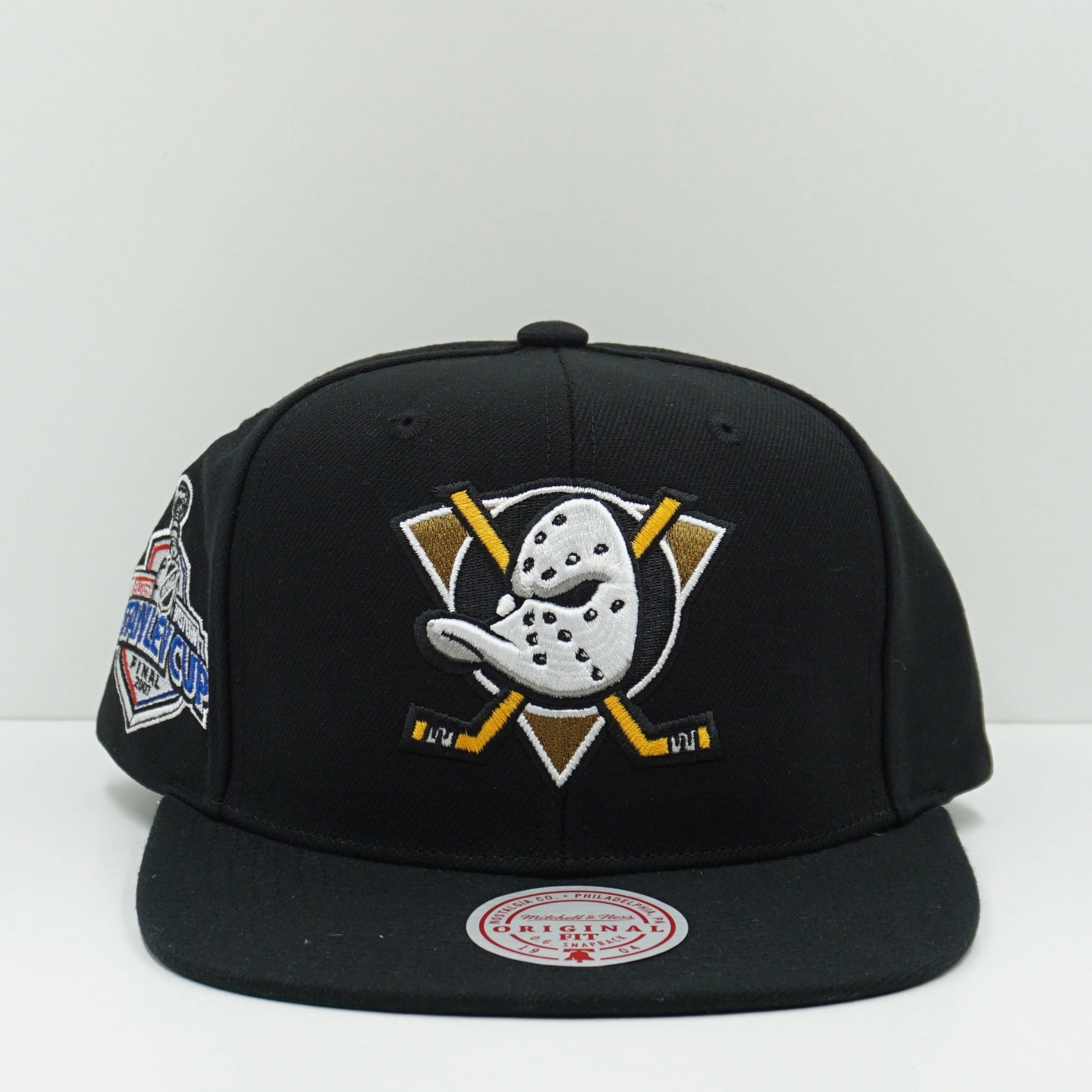 Mitchell & Ness Anaheim Ducks Stanley Cup Patch O.G Snapback Cap
