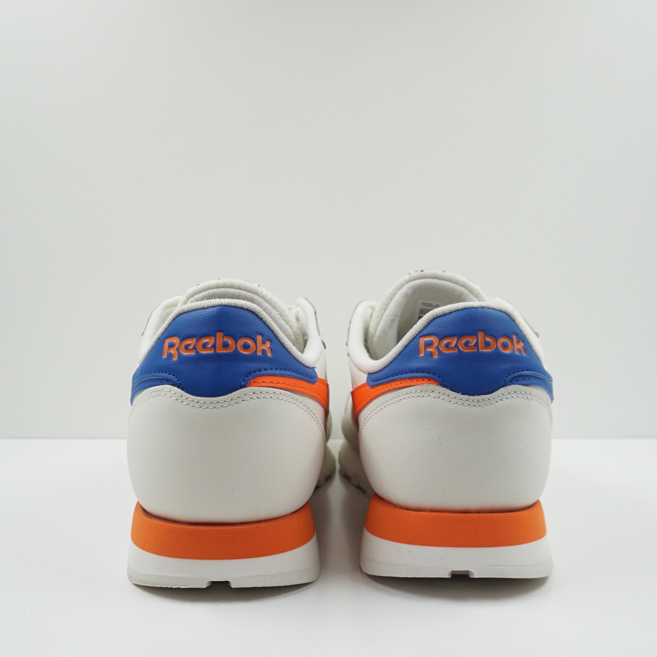 Reebok Classic Leather Sail Orange Blue