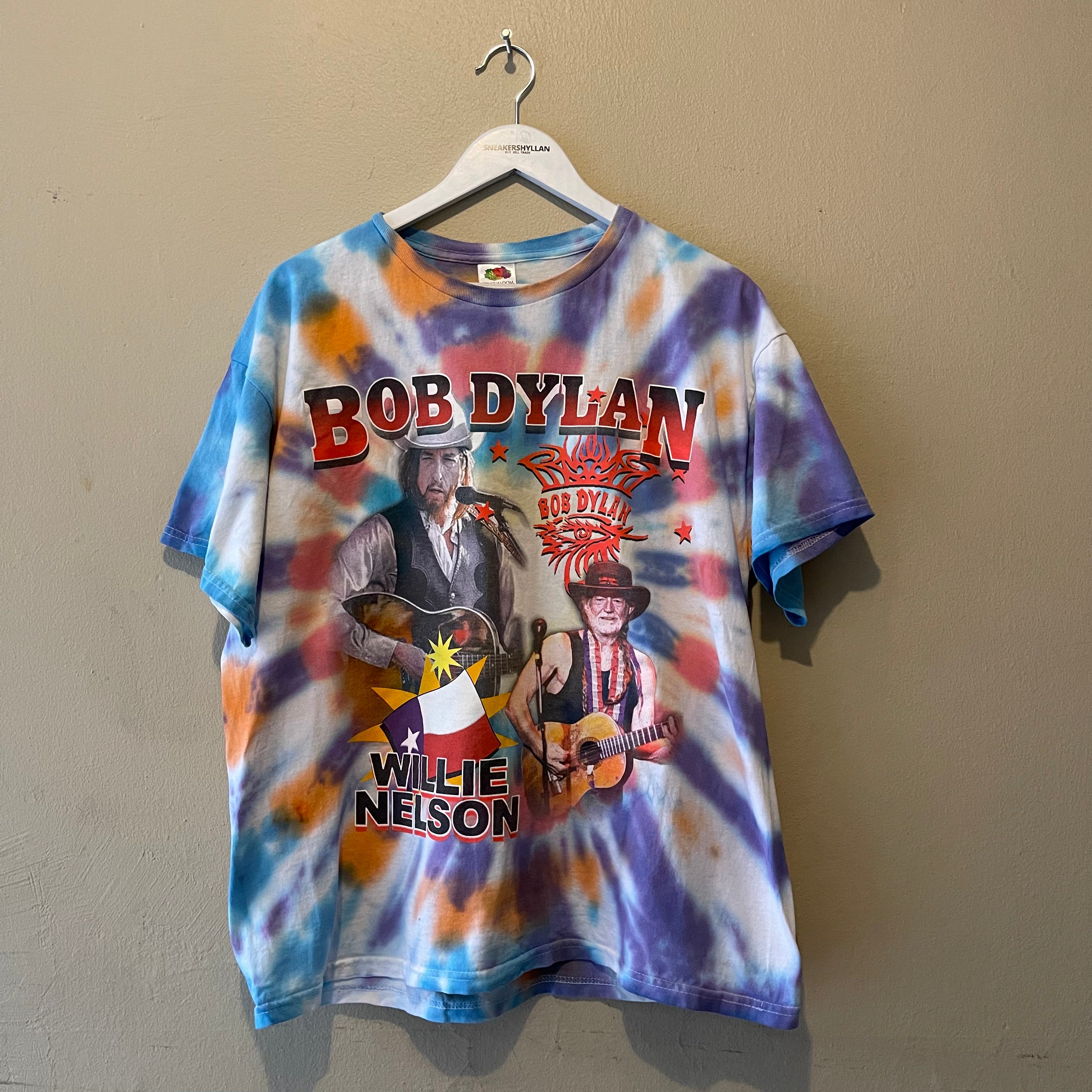 Fruit Of the Loom Bob Dylan & Willie Nelson 2004 Tshirt