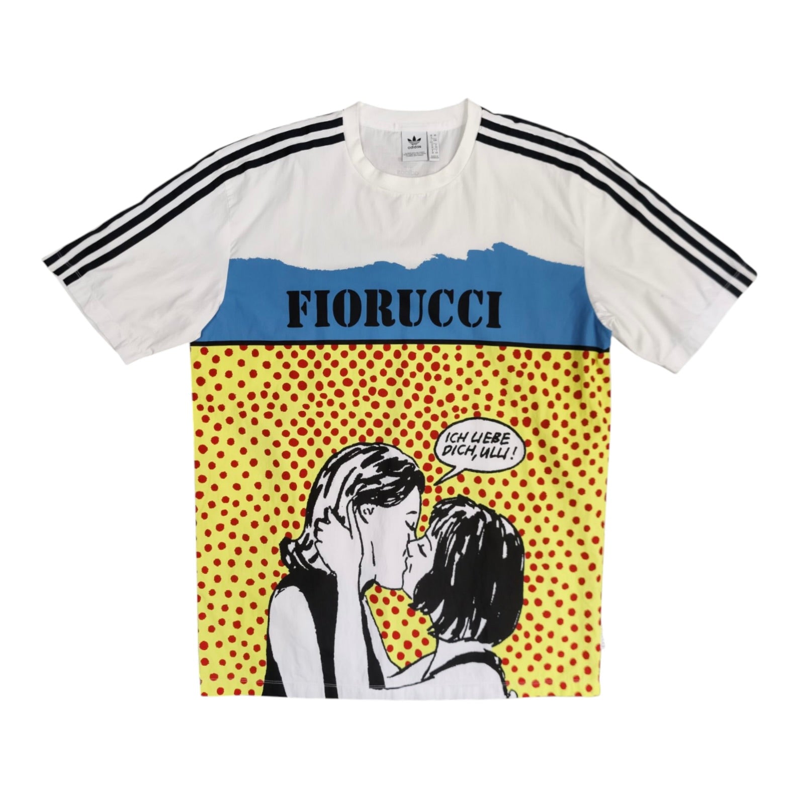 Adidas Originals X Fiorucci Collaboration Graphic Print Tshirt (W)