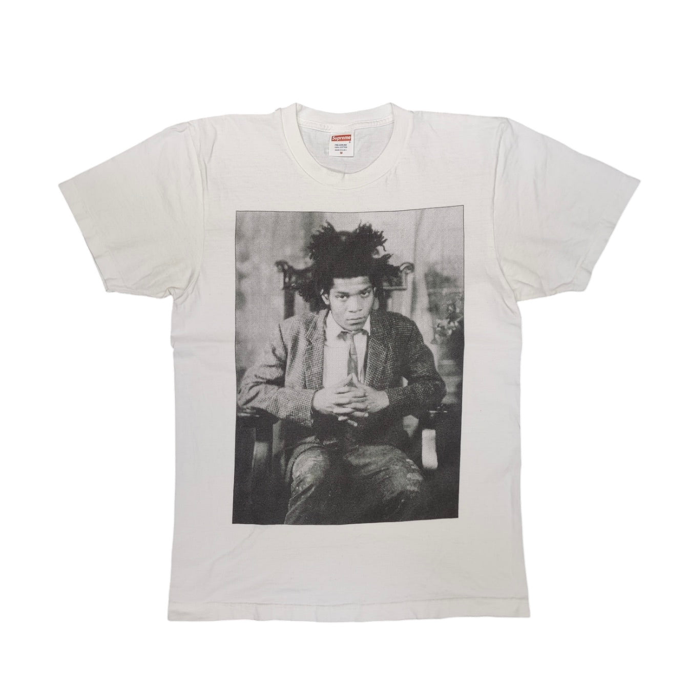 Supreme FW14 Jean-Michel Basquiat Portrait Photo Tshirt